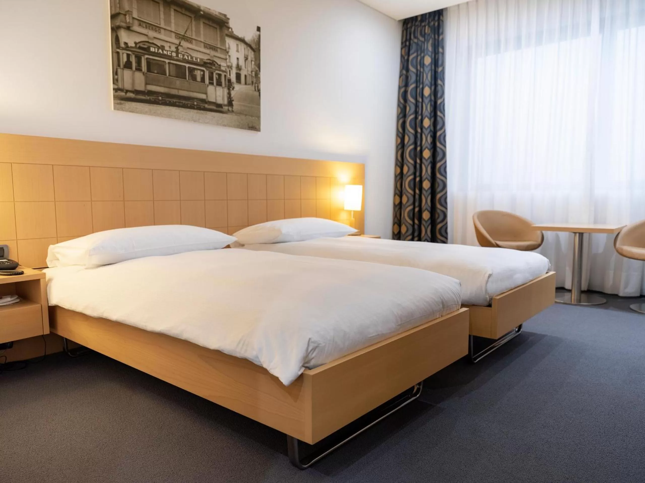 Bed in Hotel Coronado