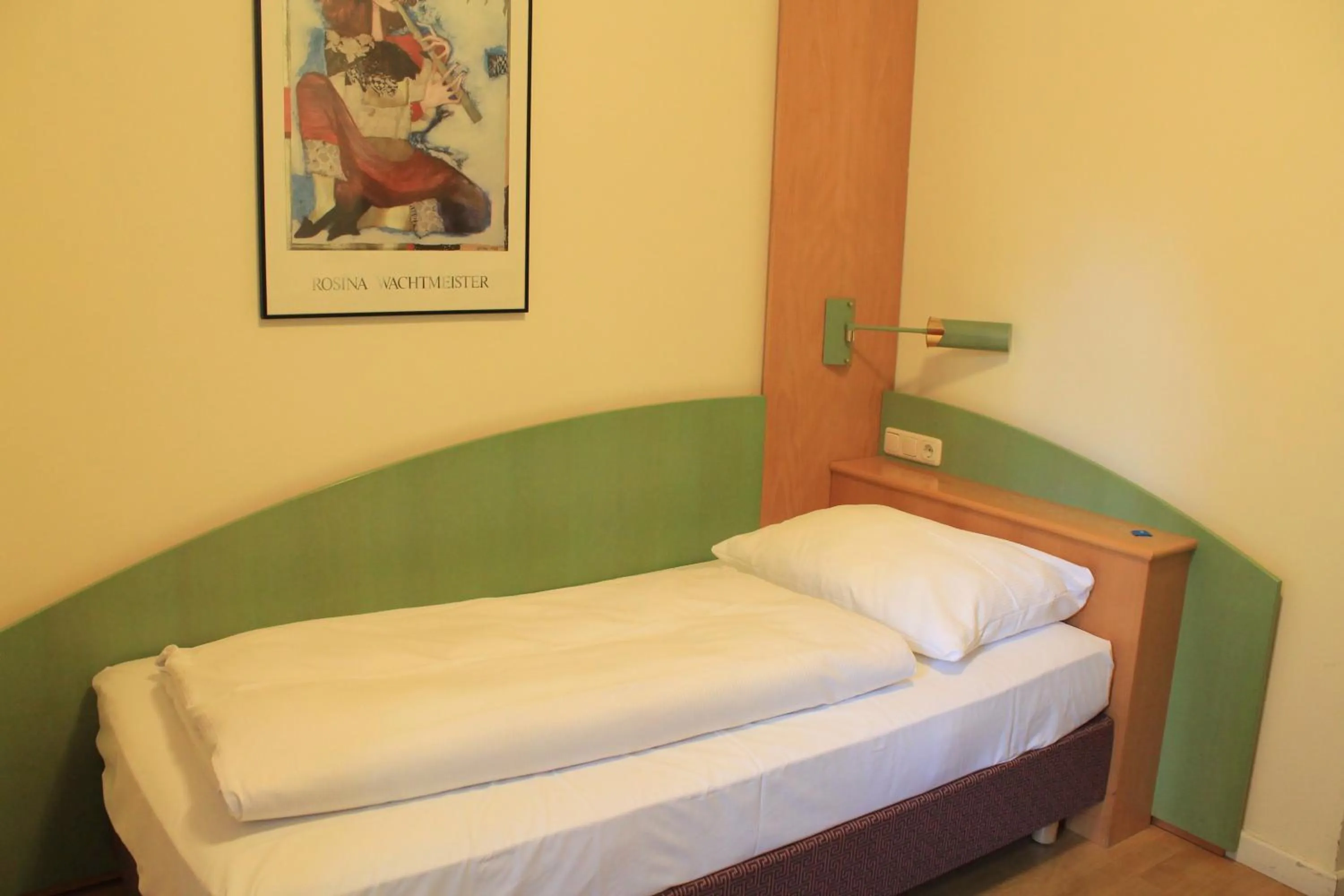 Bed in Hotel Hansablick