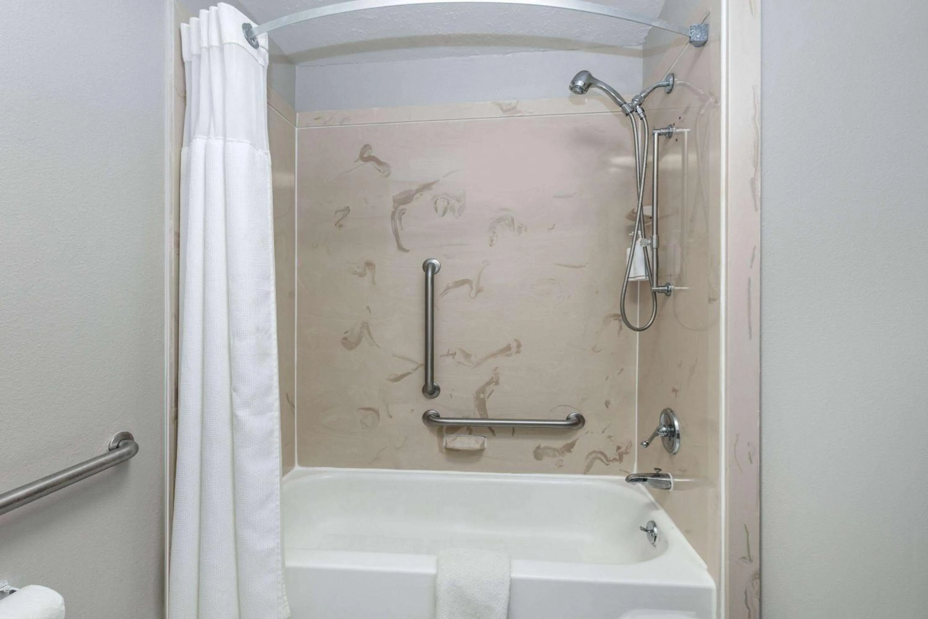 Shower in Days Inn by Wyndham Greenville MS