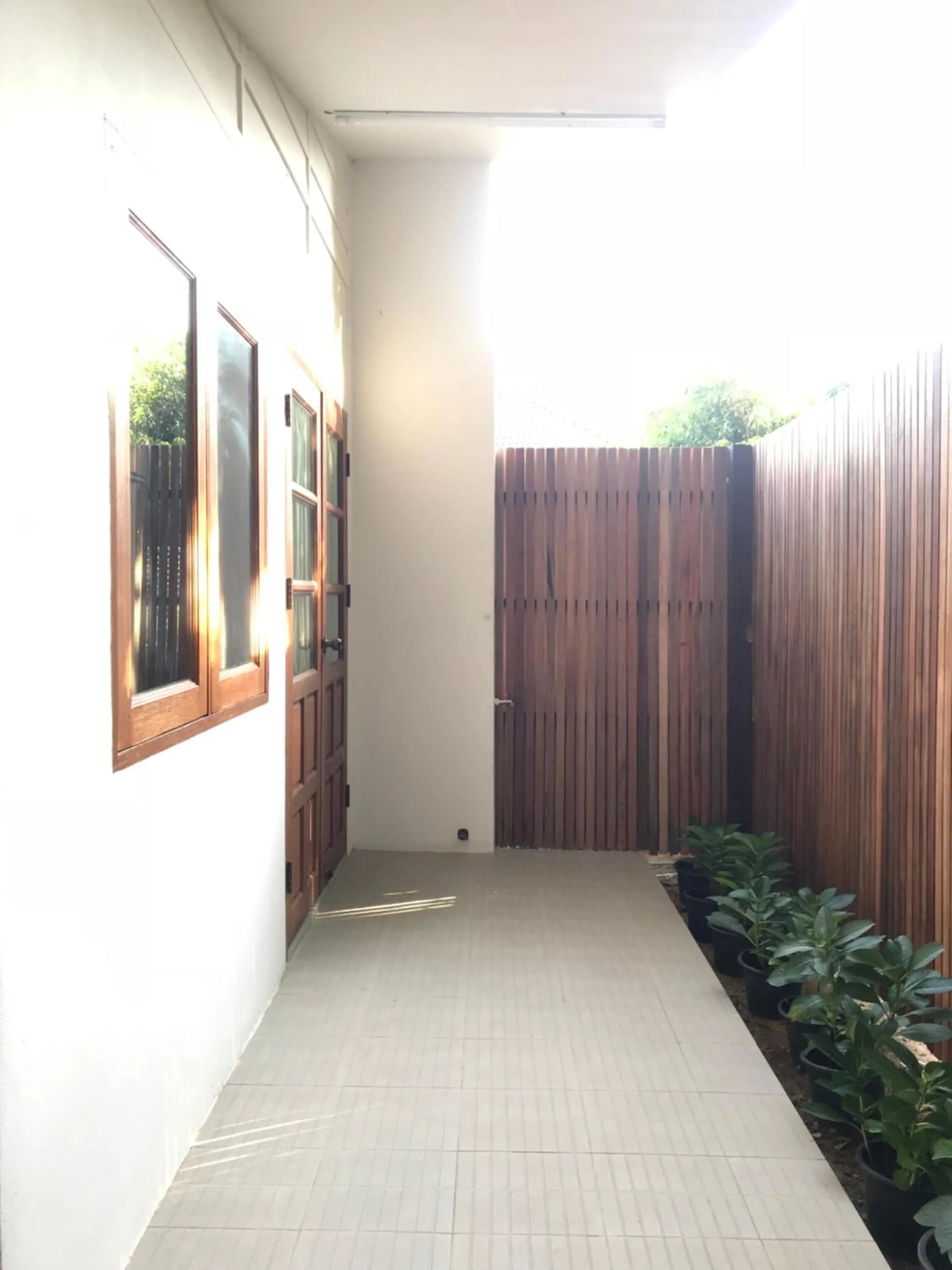 Facade/entrance in Insight Hostel