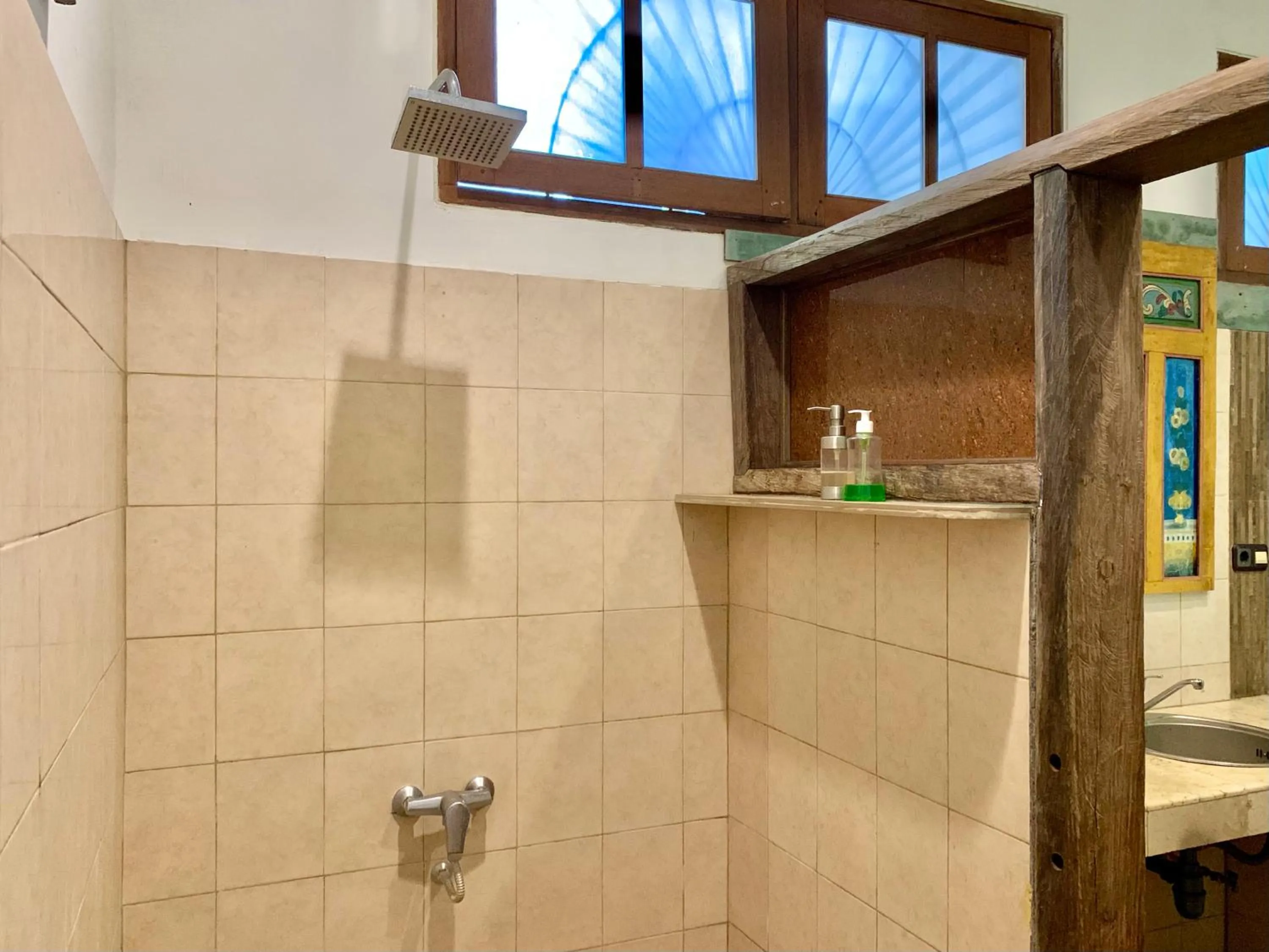 Shower in Padma Ubud Retreat