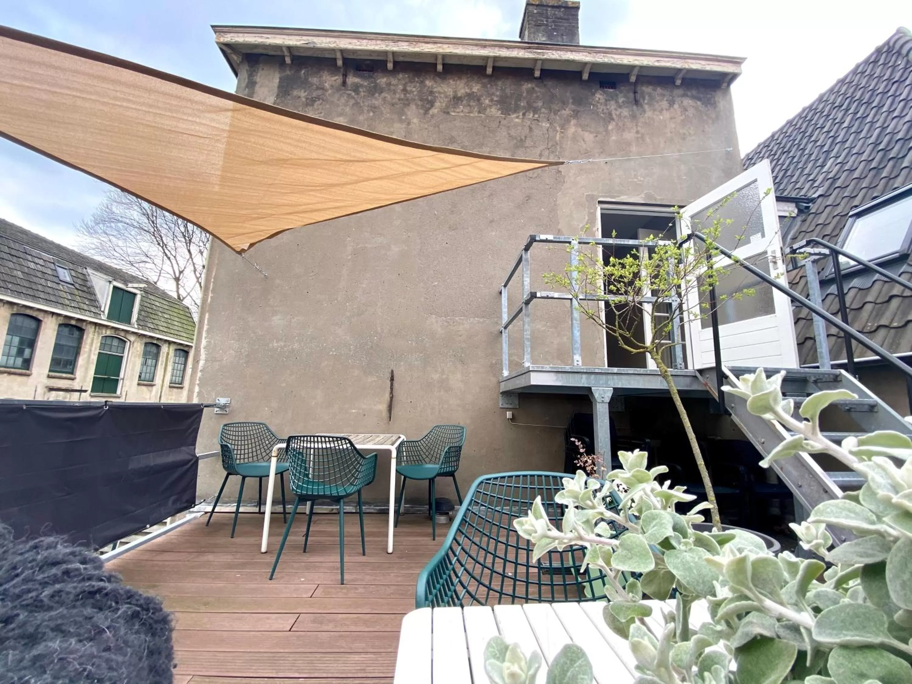 Balcony/Terrace in B&B Het Atelier