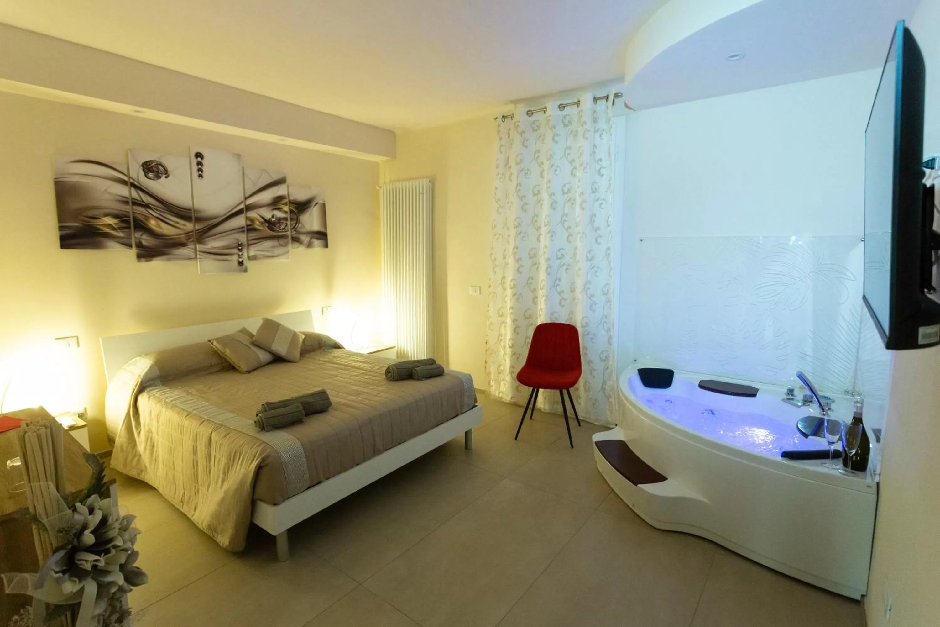 Bed in The Bricks B&B