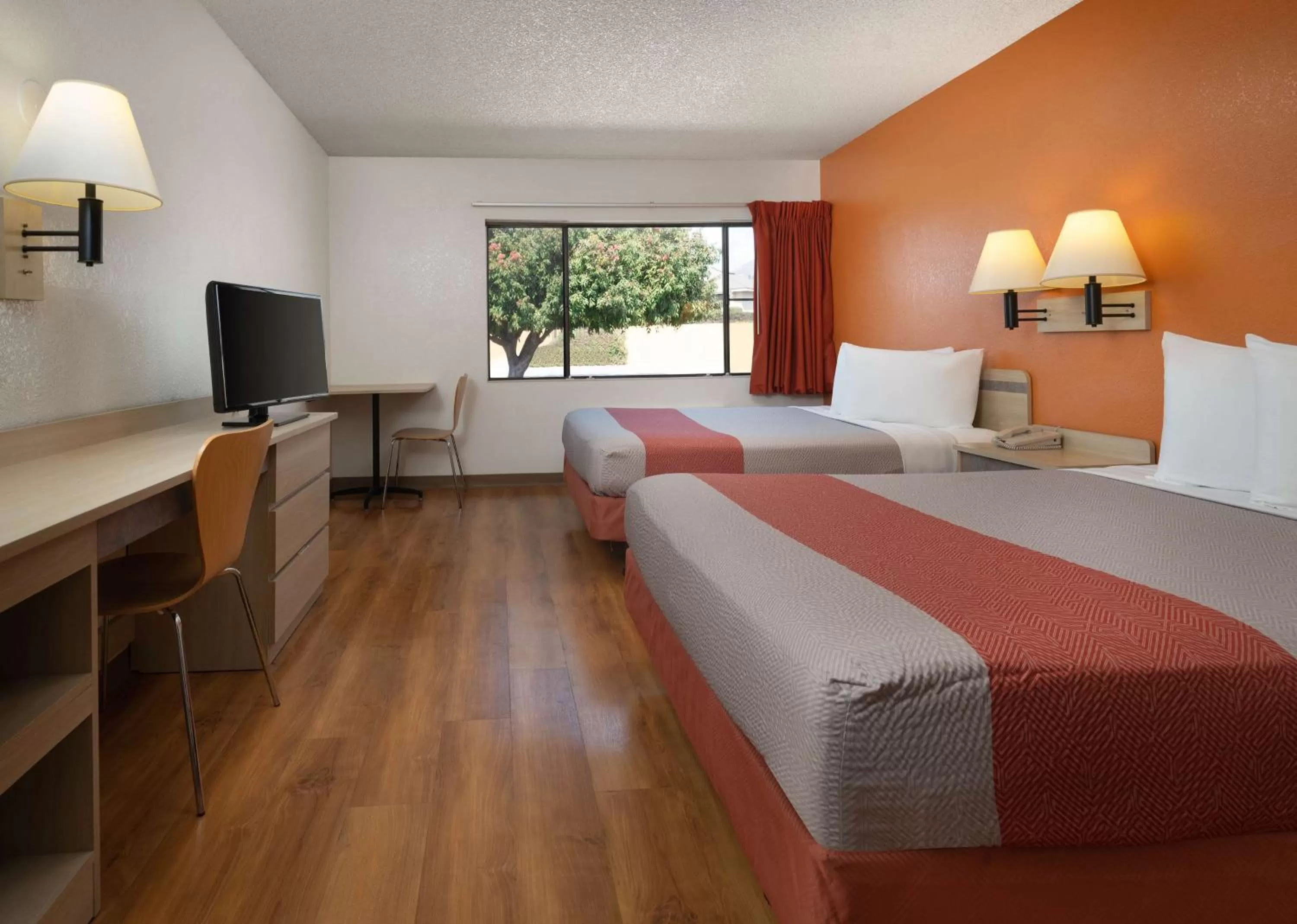 Bedroom in Motel 6 San Simeon, CA - Hearst Castle Area