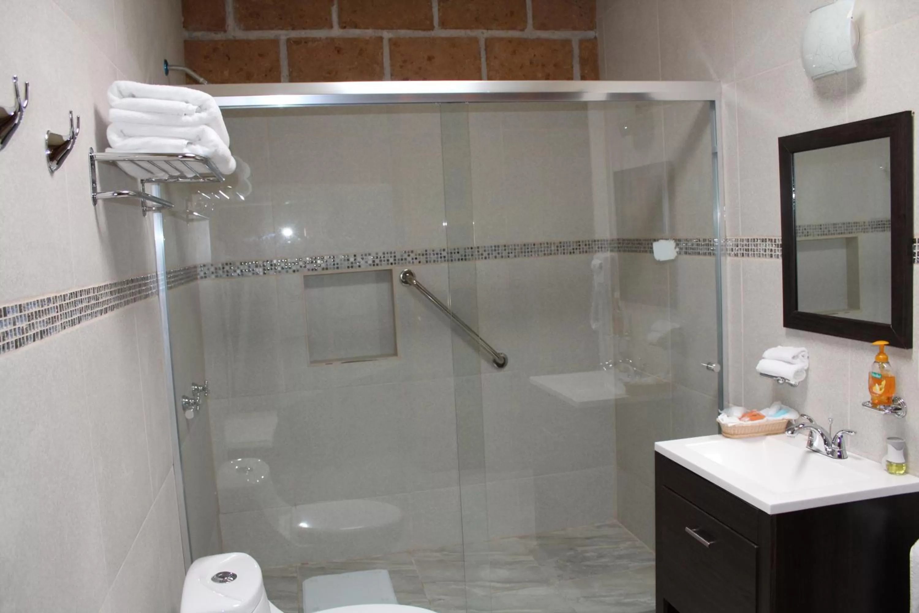 Decorative detail, Bathroom in Hotel Boutique La Herencia