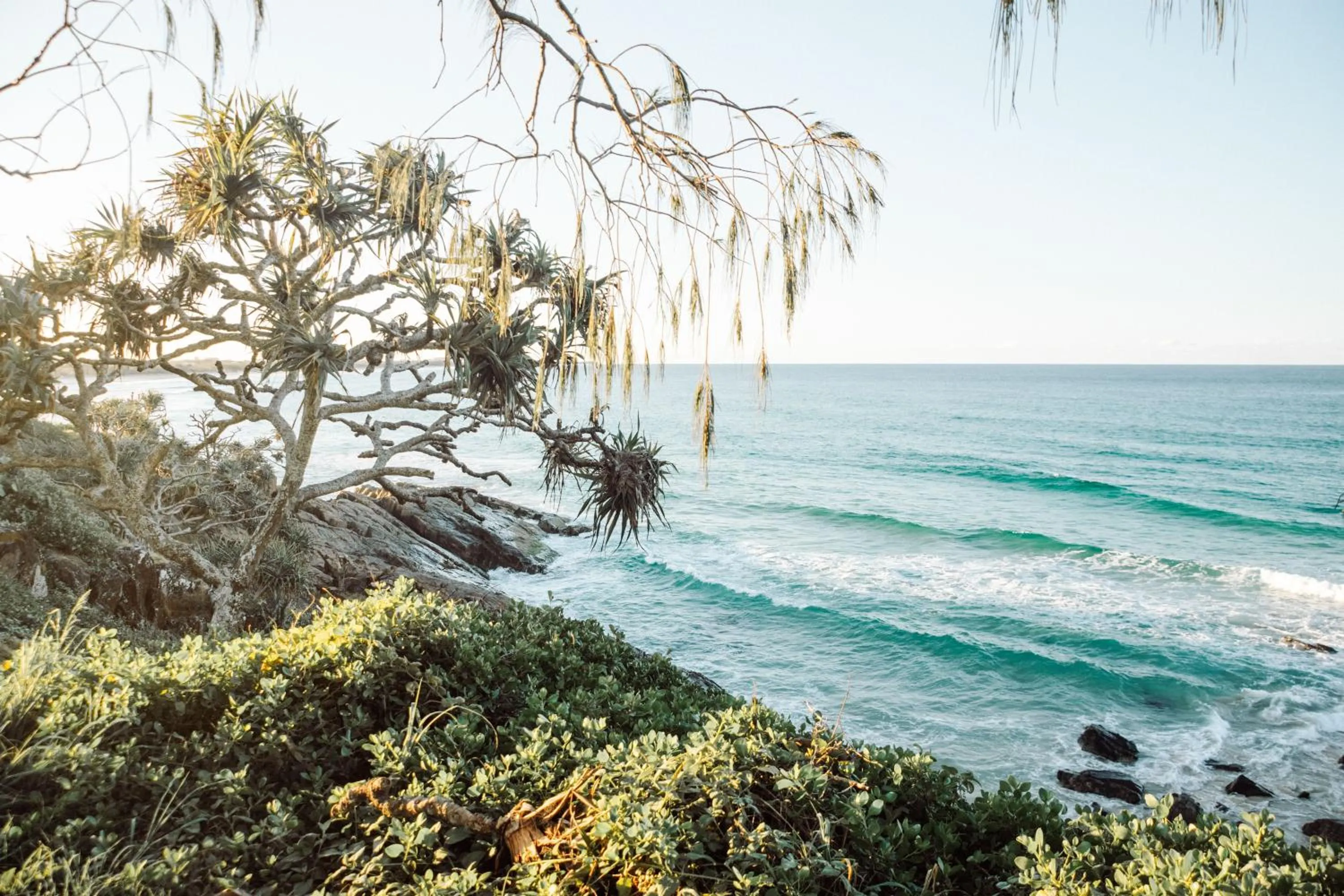 Beach in Pottsville Beach Motel