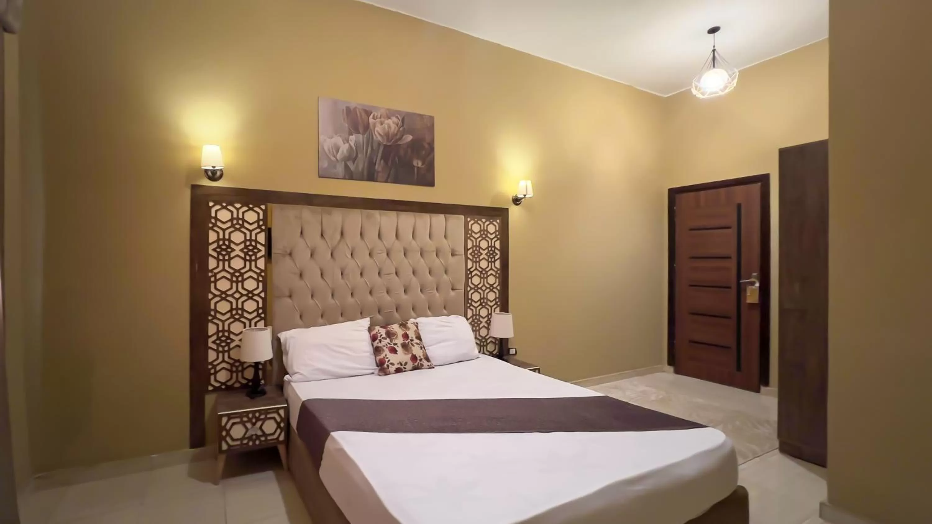 Bed in King Cheops Inn - Pyramid View