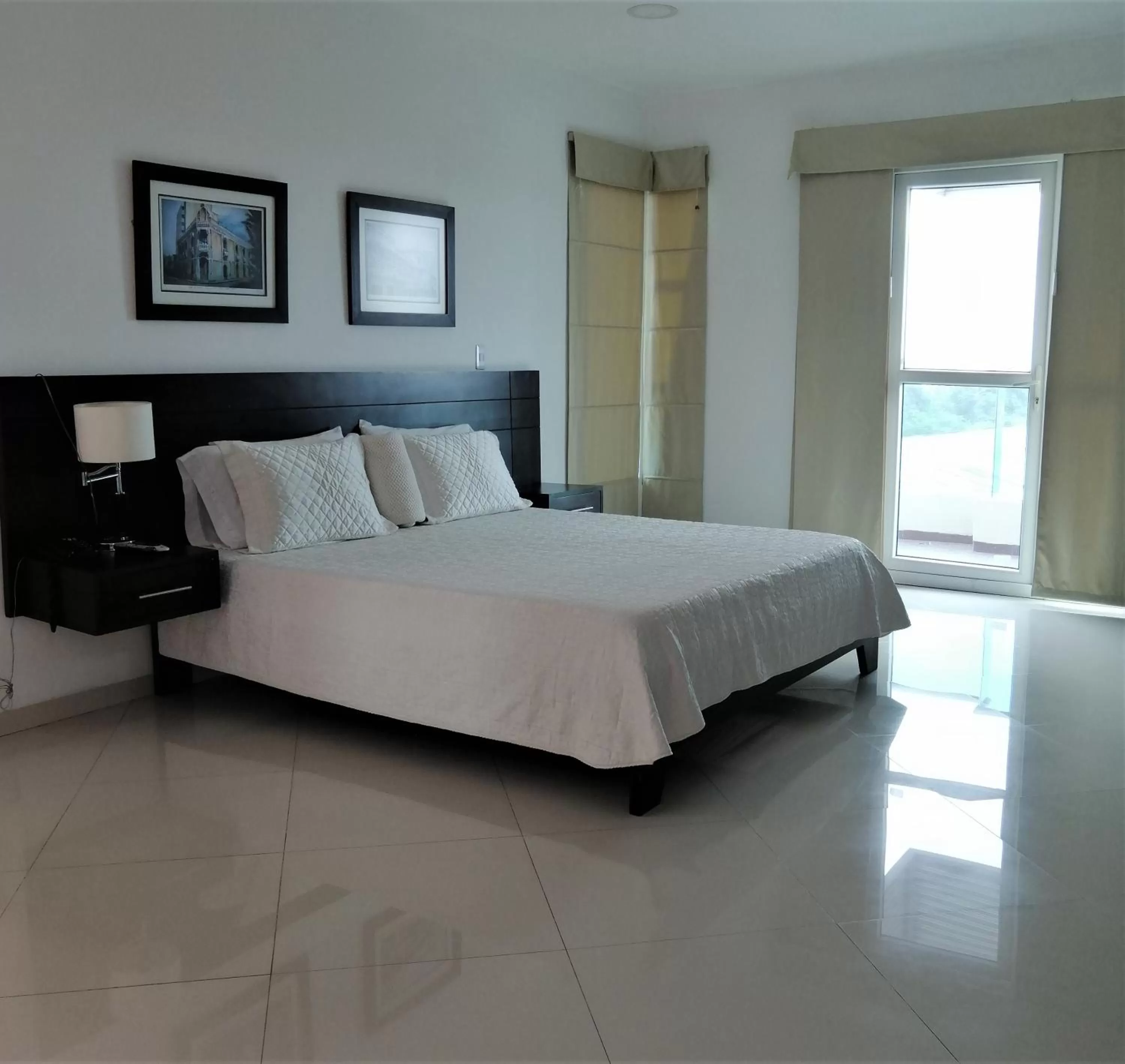 Bed in Hotel Panorama