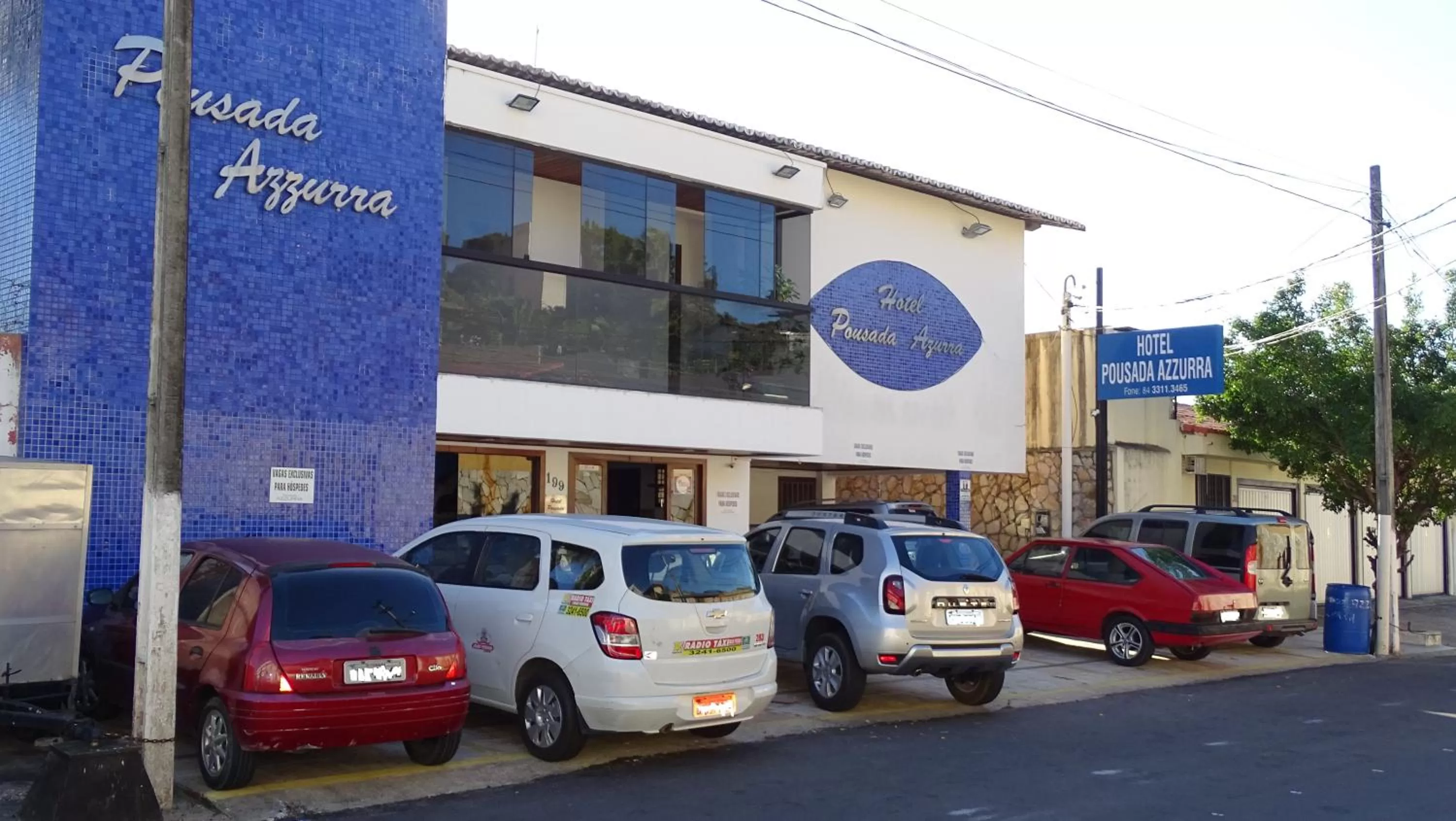 Facade/entrance in Hotel Pousada Azzurra