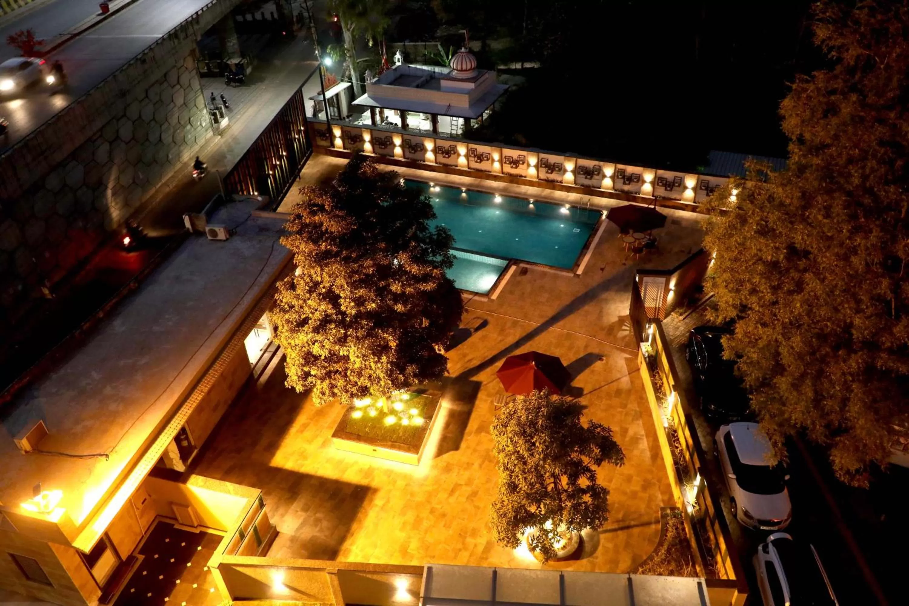 Pool view in The Fern Residency Udaipur