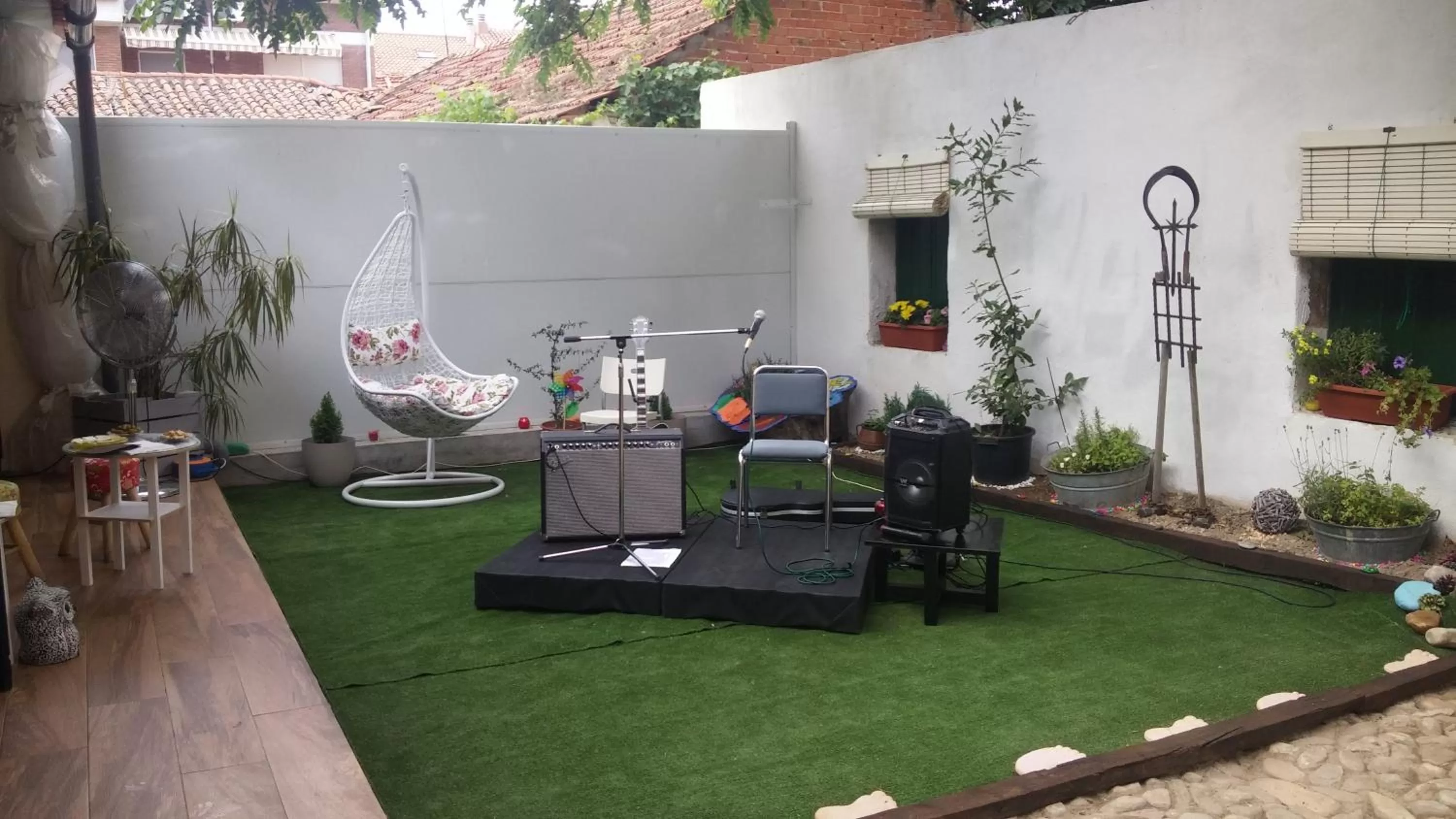 Garden in Casa de Huéspedes con encanto El Sueño del Quijote