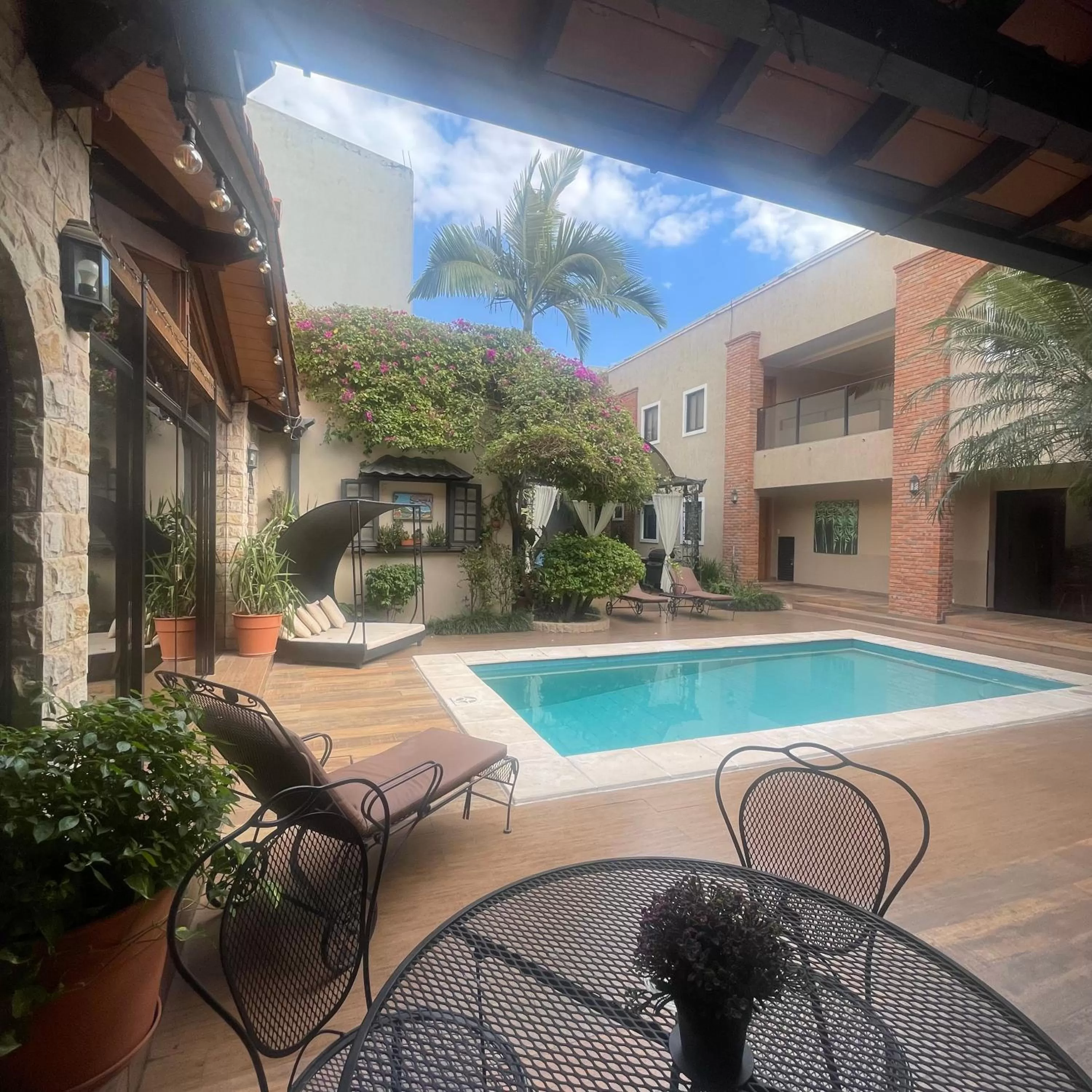 Patio in Posada del Cielo