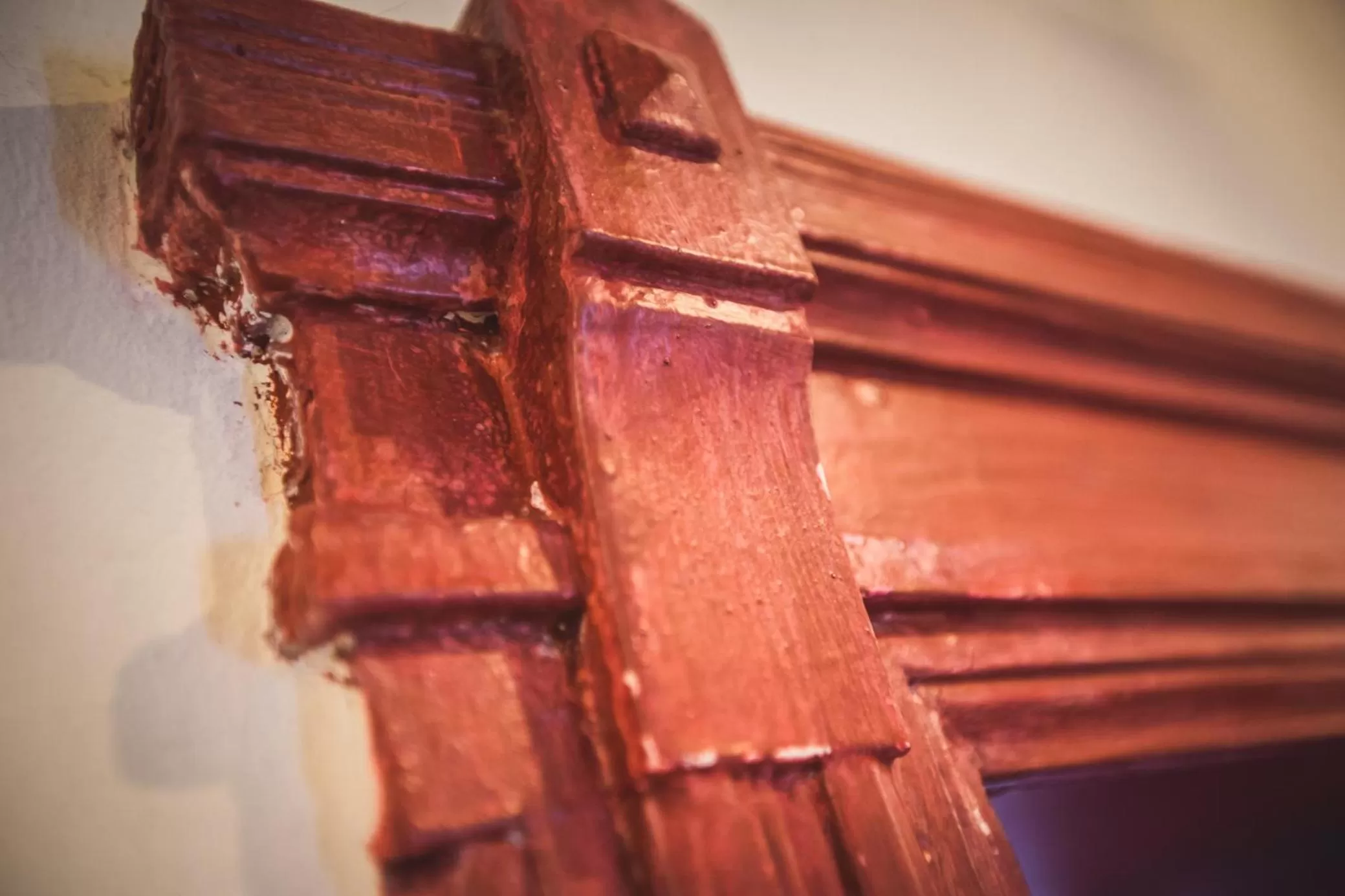 Decorative detail in B&B Le Ferule