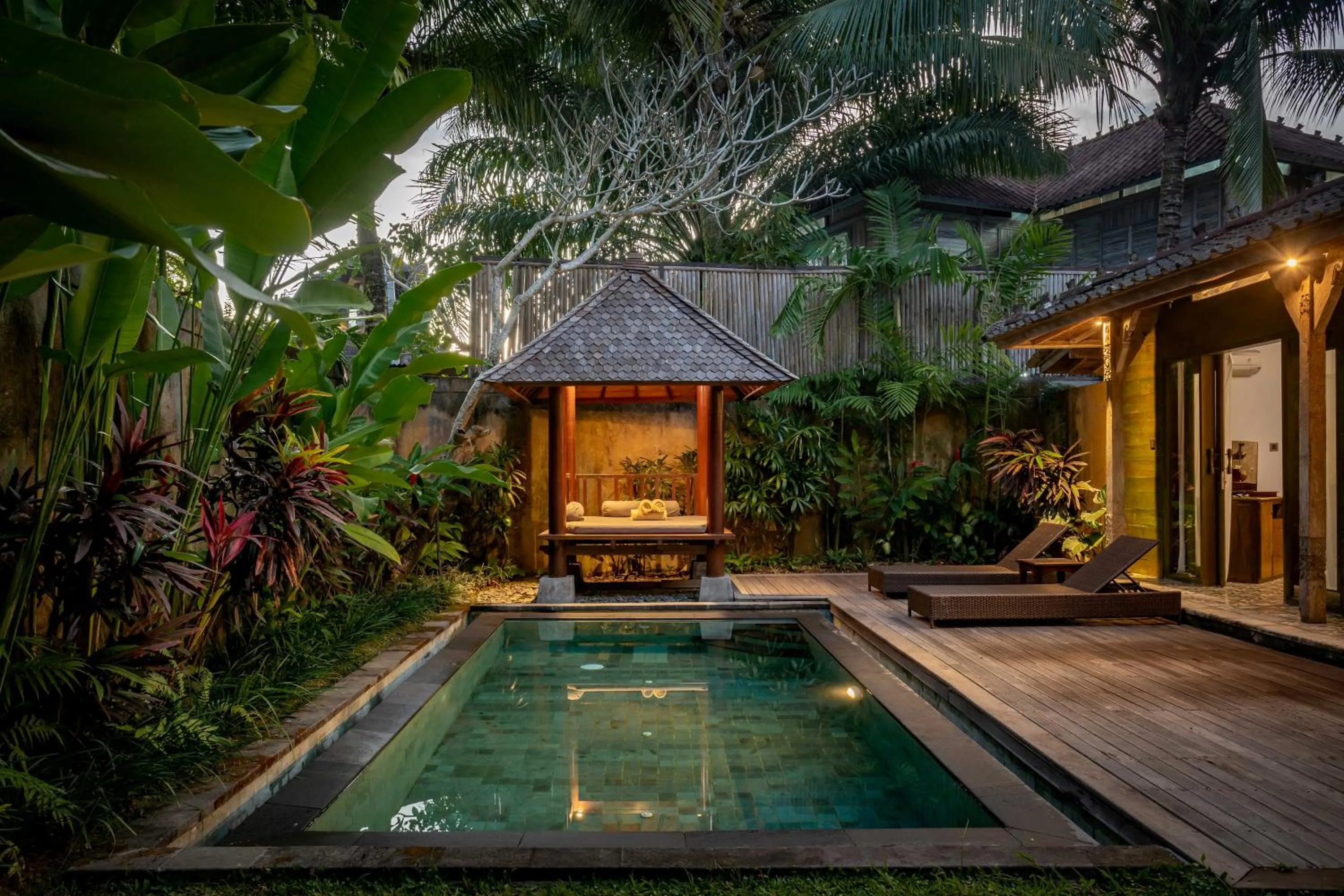 Natural landscape in Arya Villas Ubud