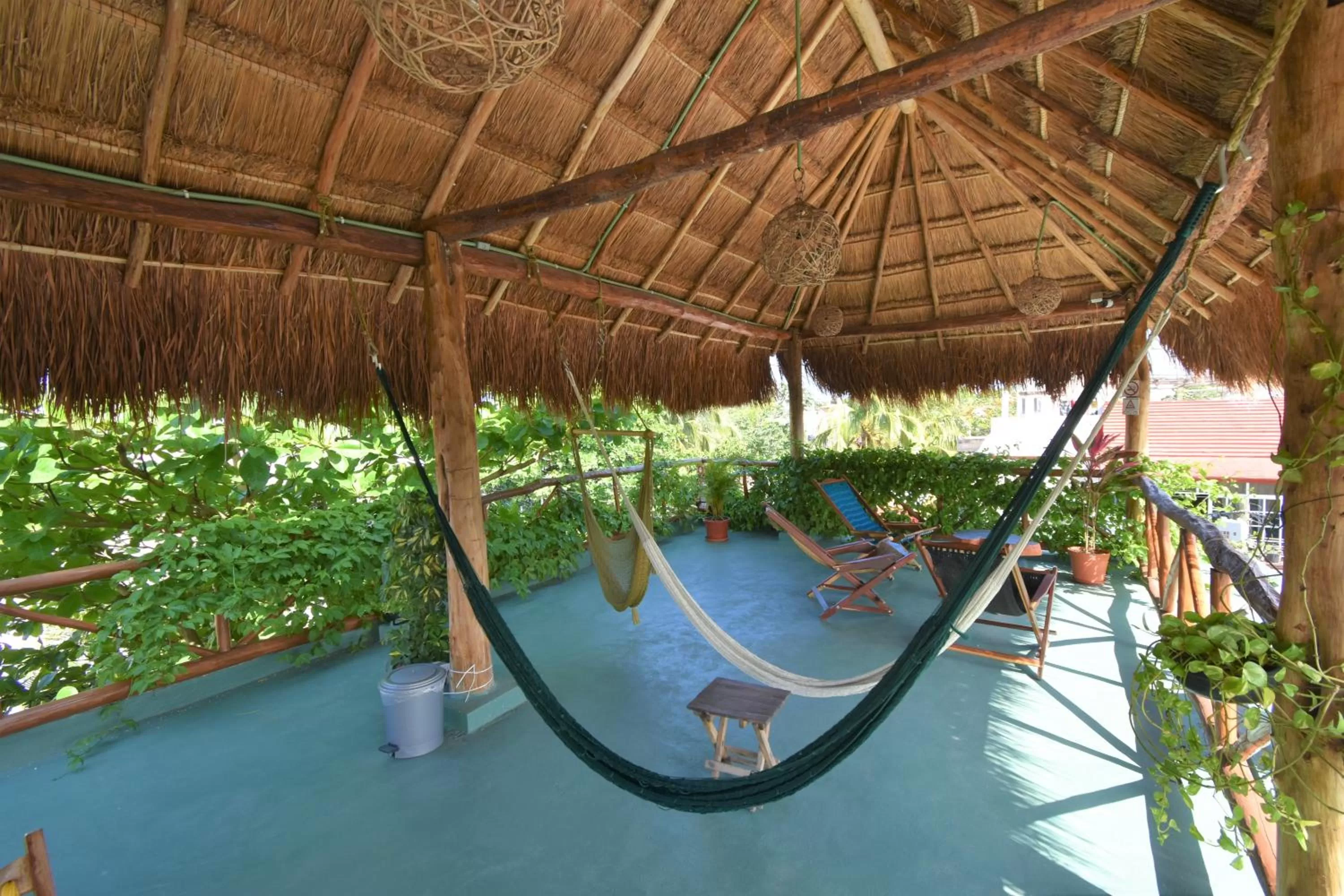 Pool View in Casa Almendro