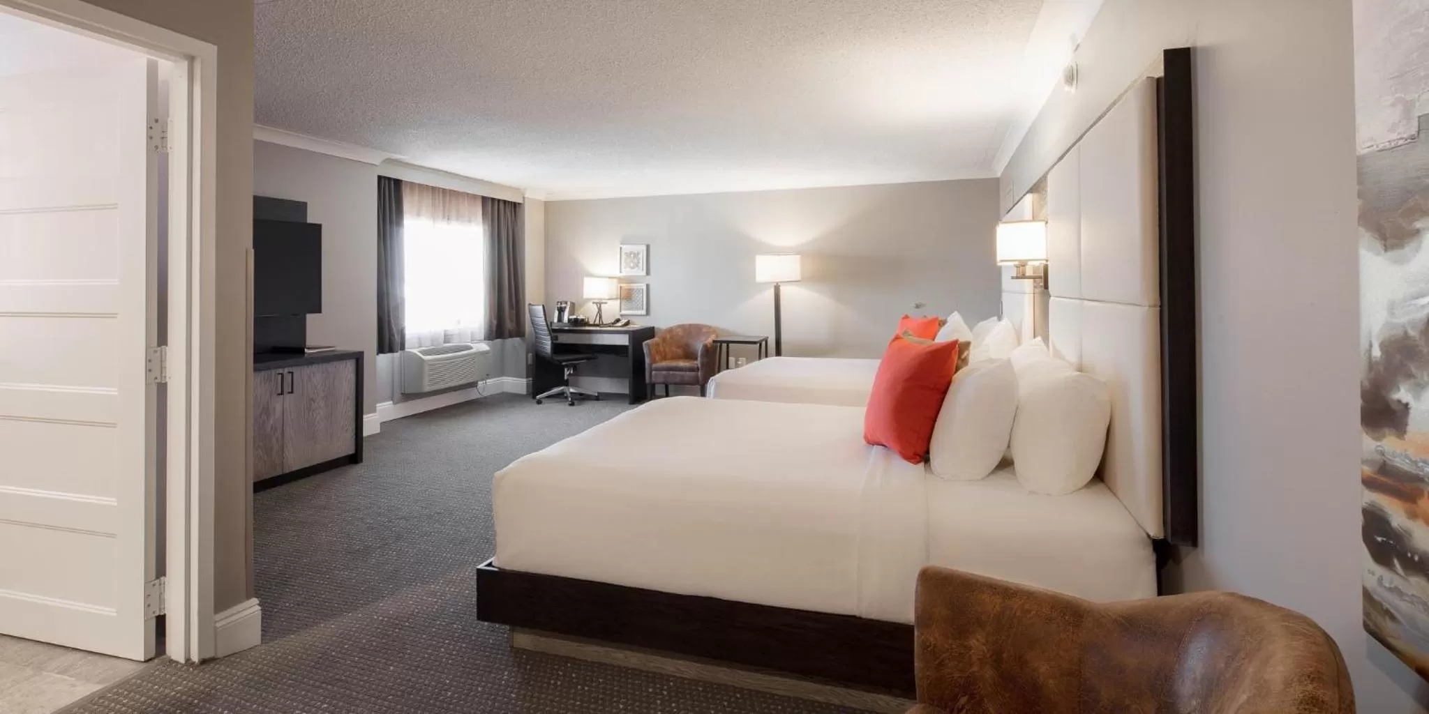 Photo of the whole room, Bed in Crowne Plaza Hotel Moncton Downtown by IHG