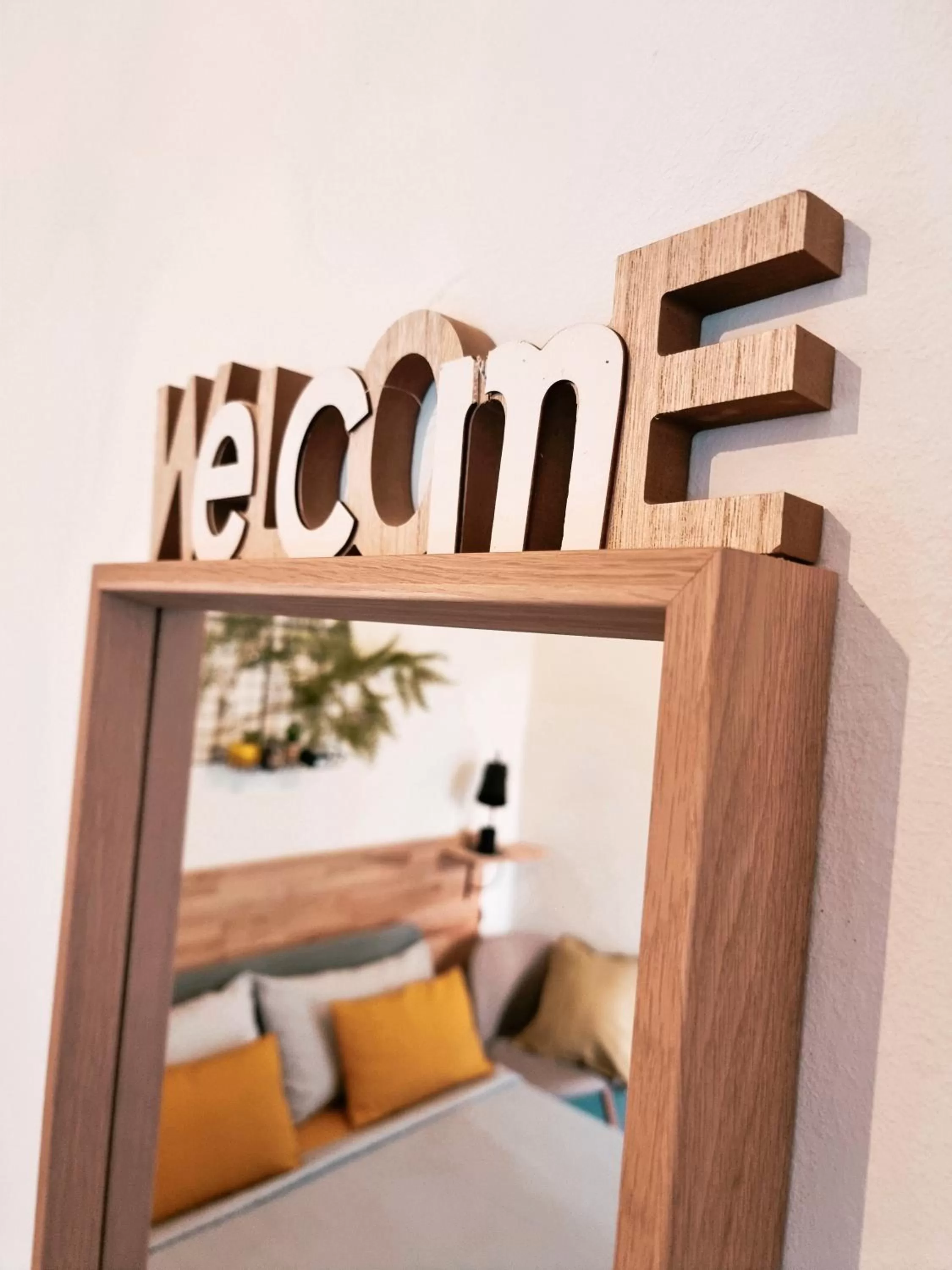 Decorative detail, Bed in Il Cantuccio di Gioia