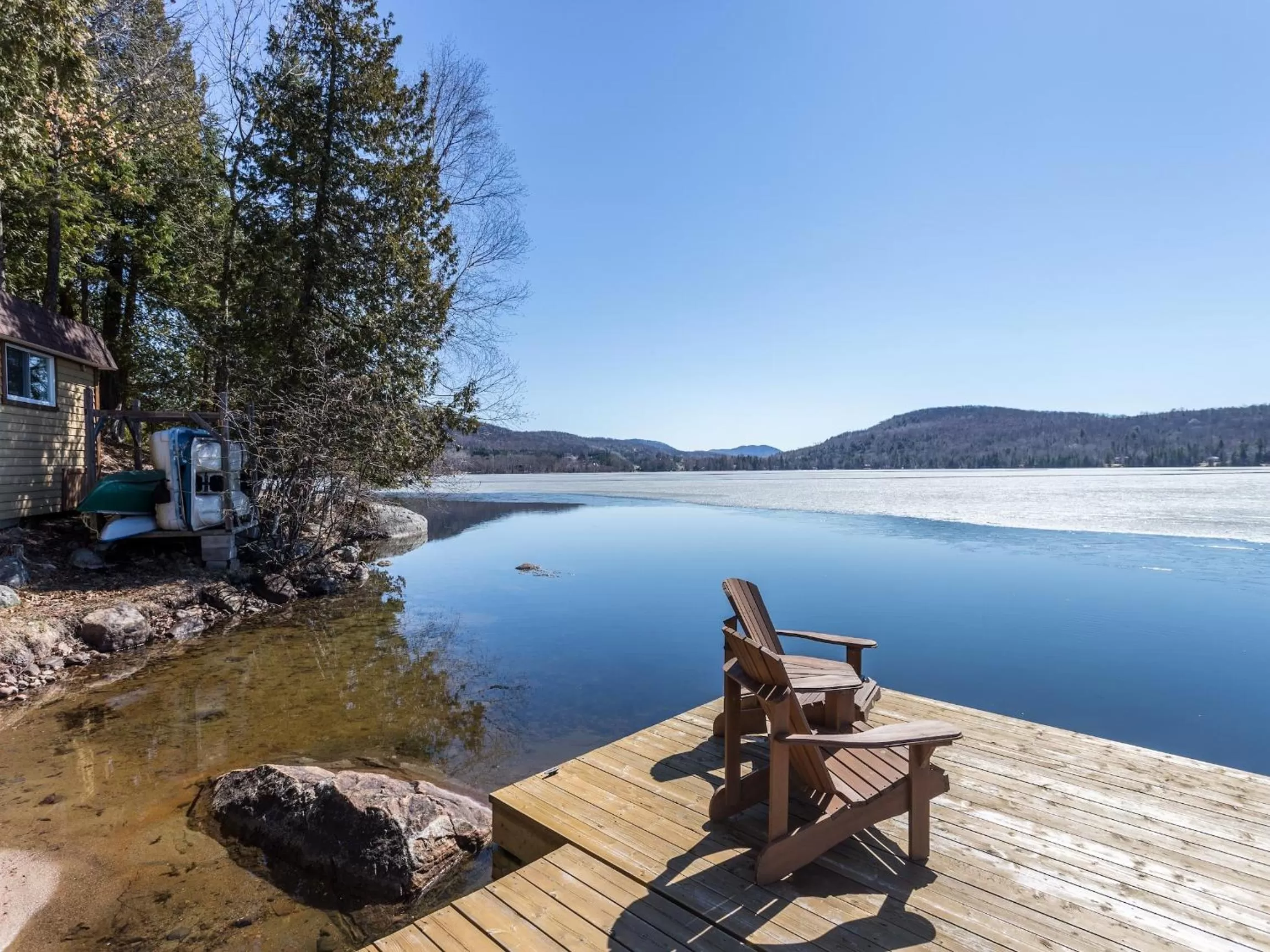 View (from property/room) in Les Dames du Lac
