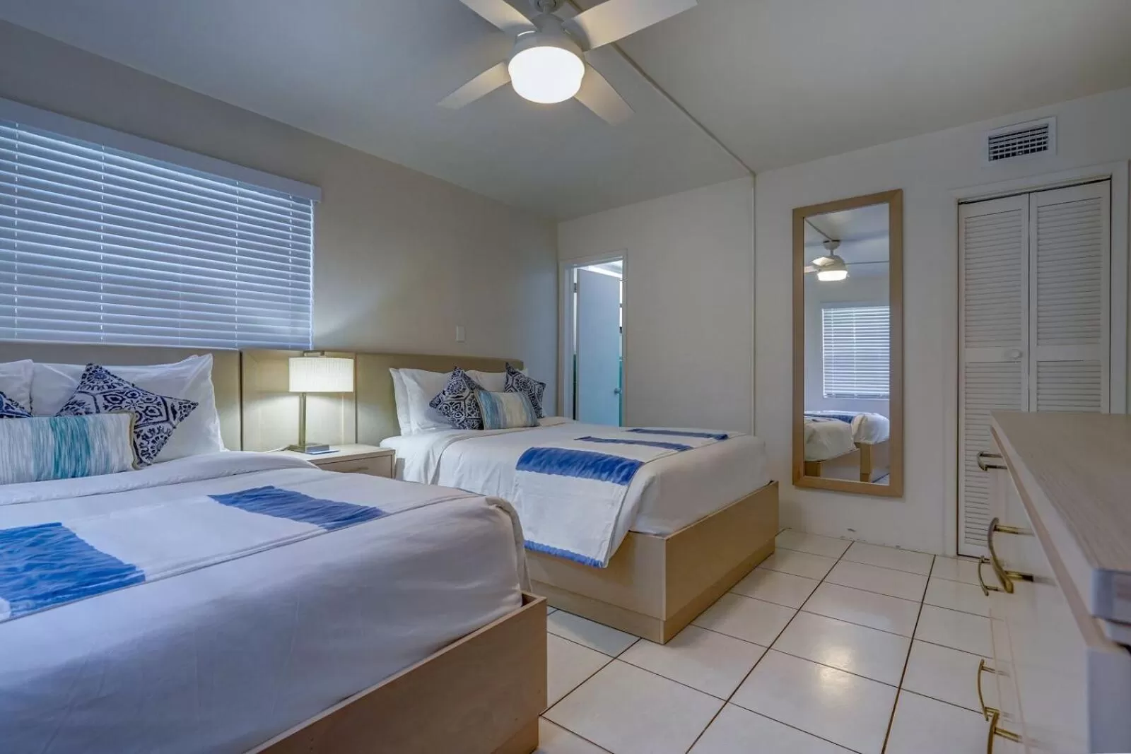 Bed in Sea Garden by the Sea