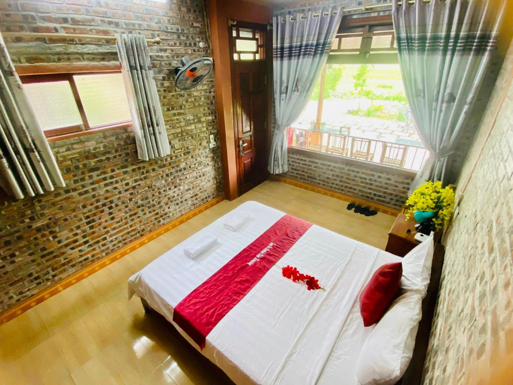 Bed in Tam Coc Mountain View Homestay