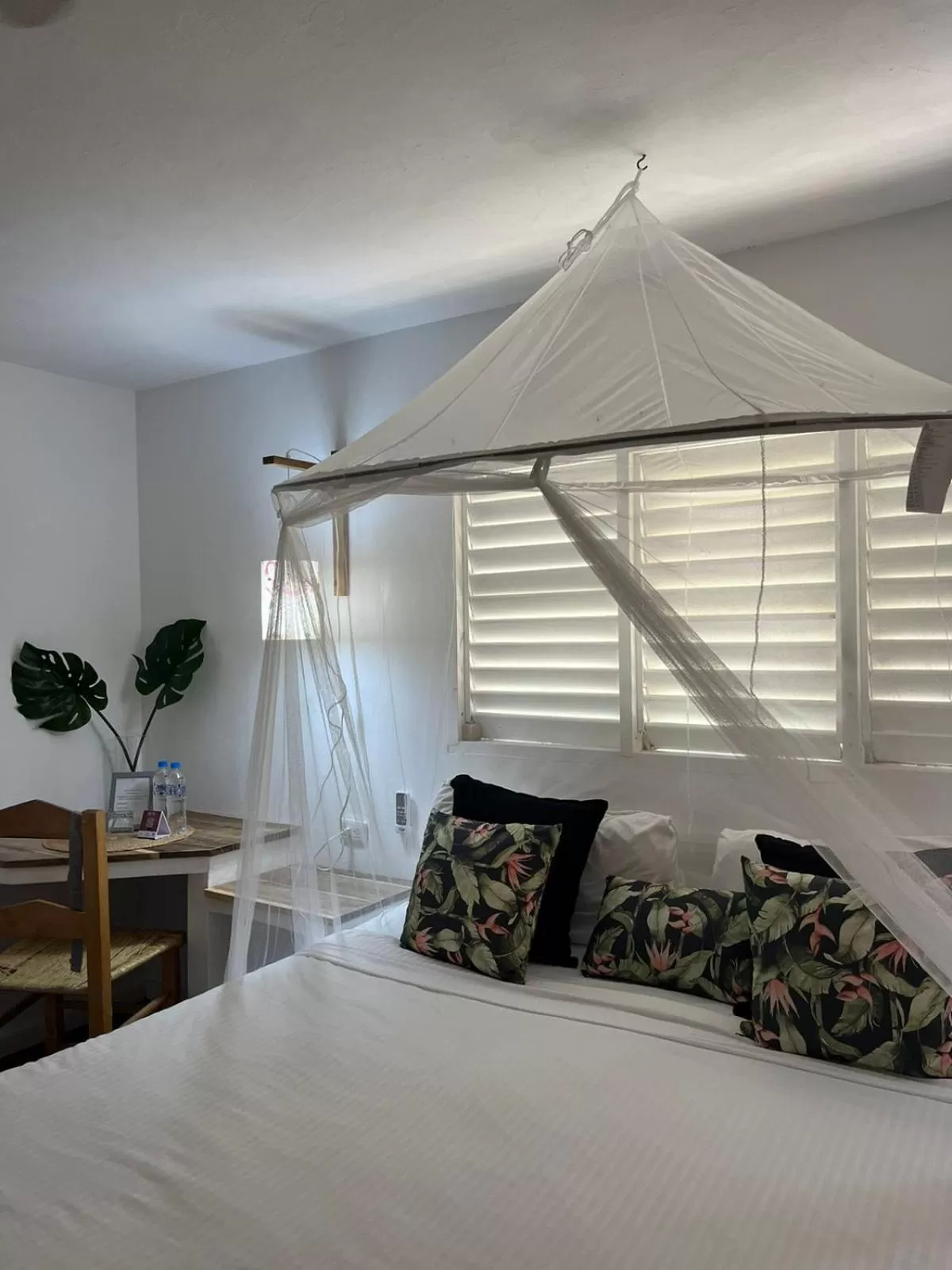 Bed in Casa Grande Hotel Restaurant