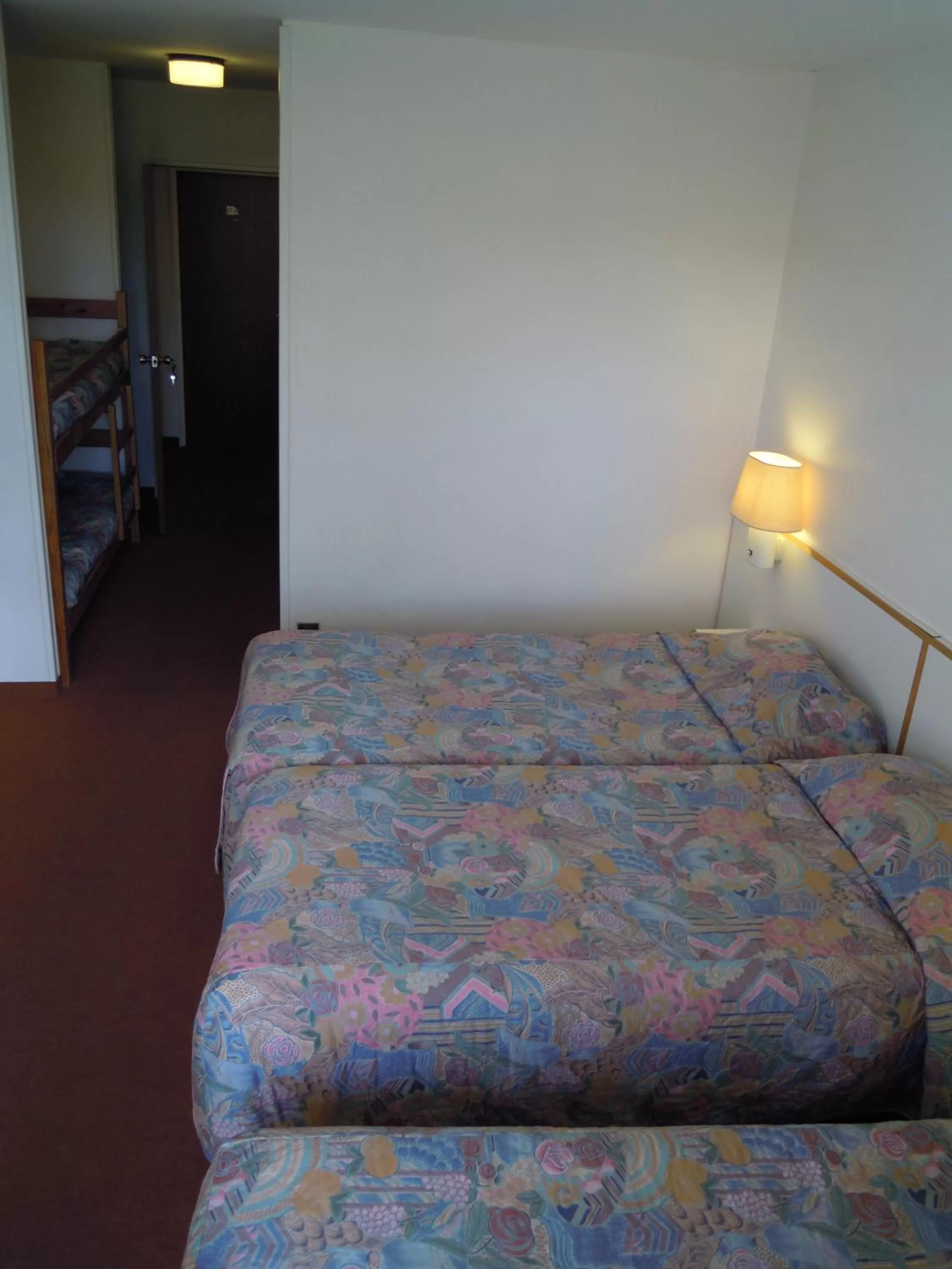 Photo of the whole room, Bed in Hôtel Restaurant Pavillon Carina