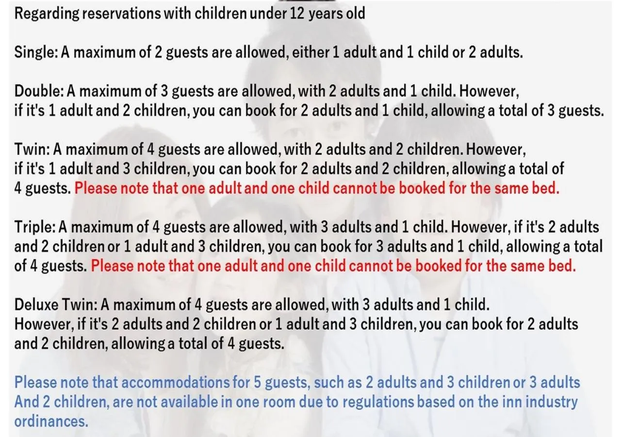 Text overlay in Hot Spring Osaka Hinode Hotel Nipponbashi