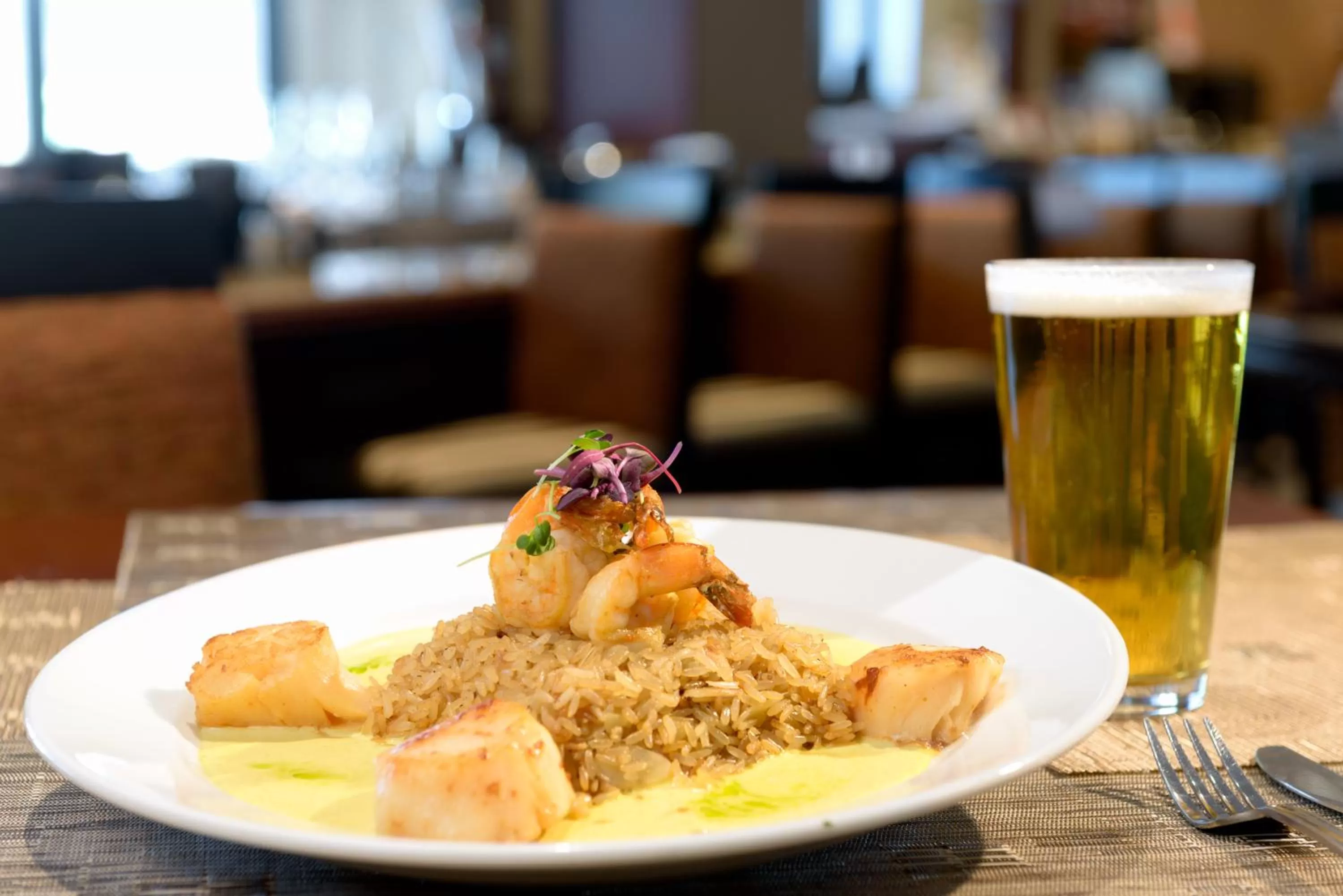 Food and drinks in Sheraton Suites Orlando Airport Hotel