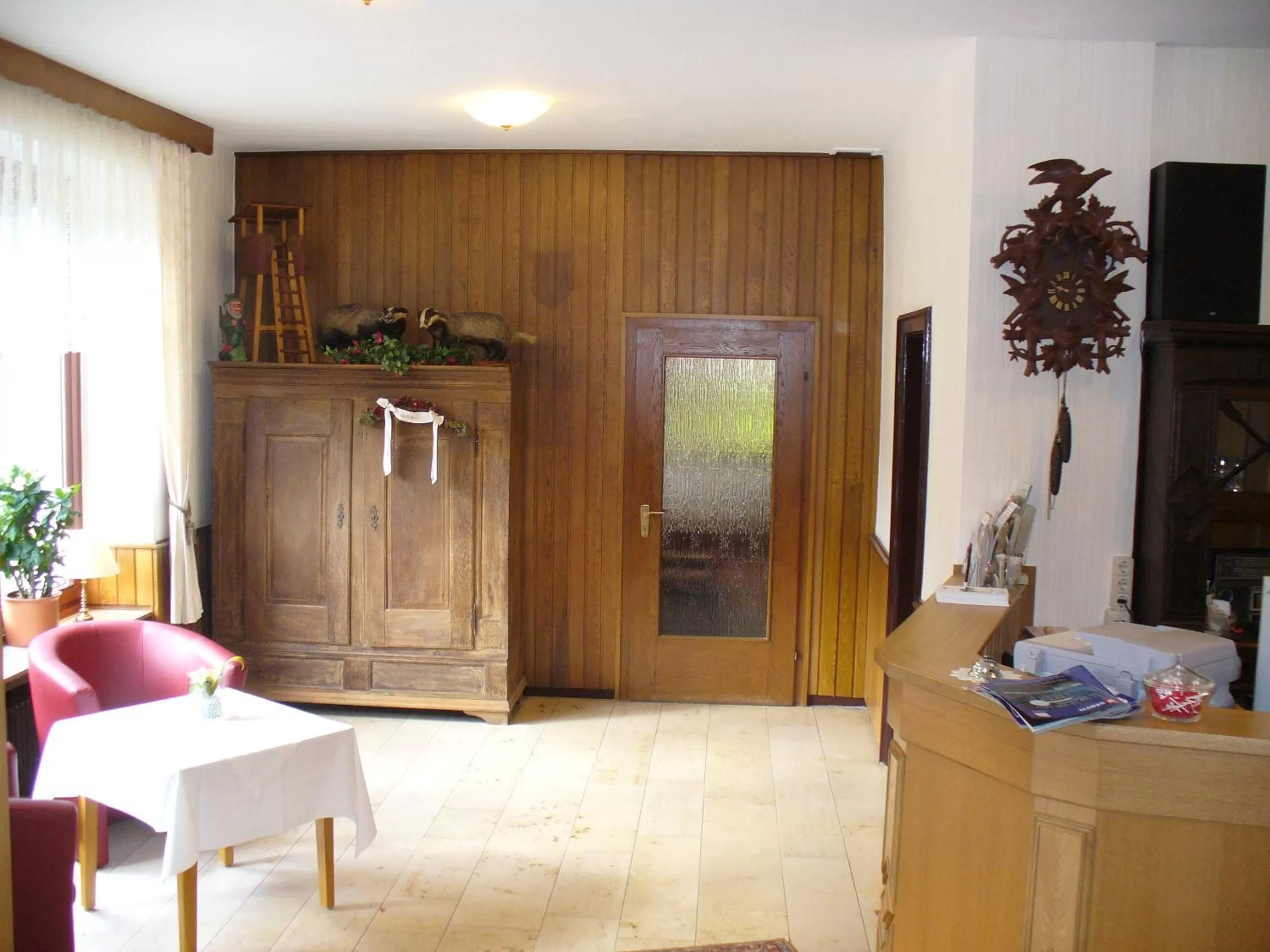 Lobby or reception in Hotel Herrenrest