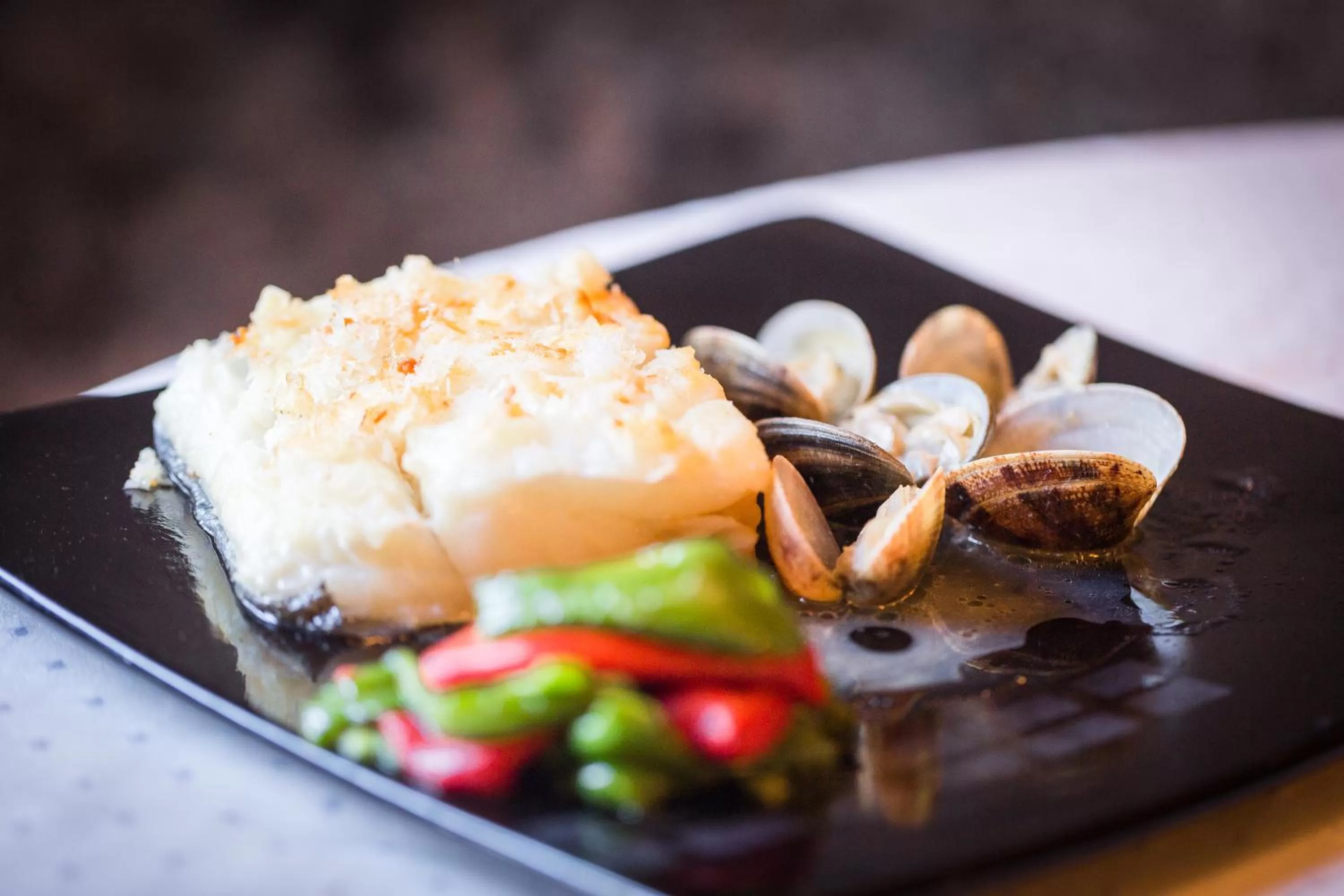 Food close-up in Hotel Larrañaga