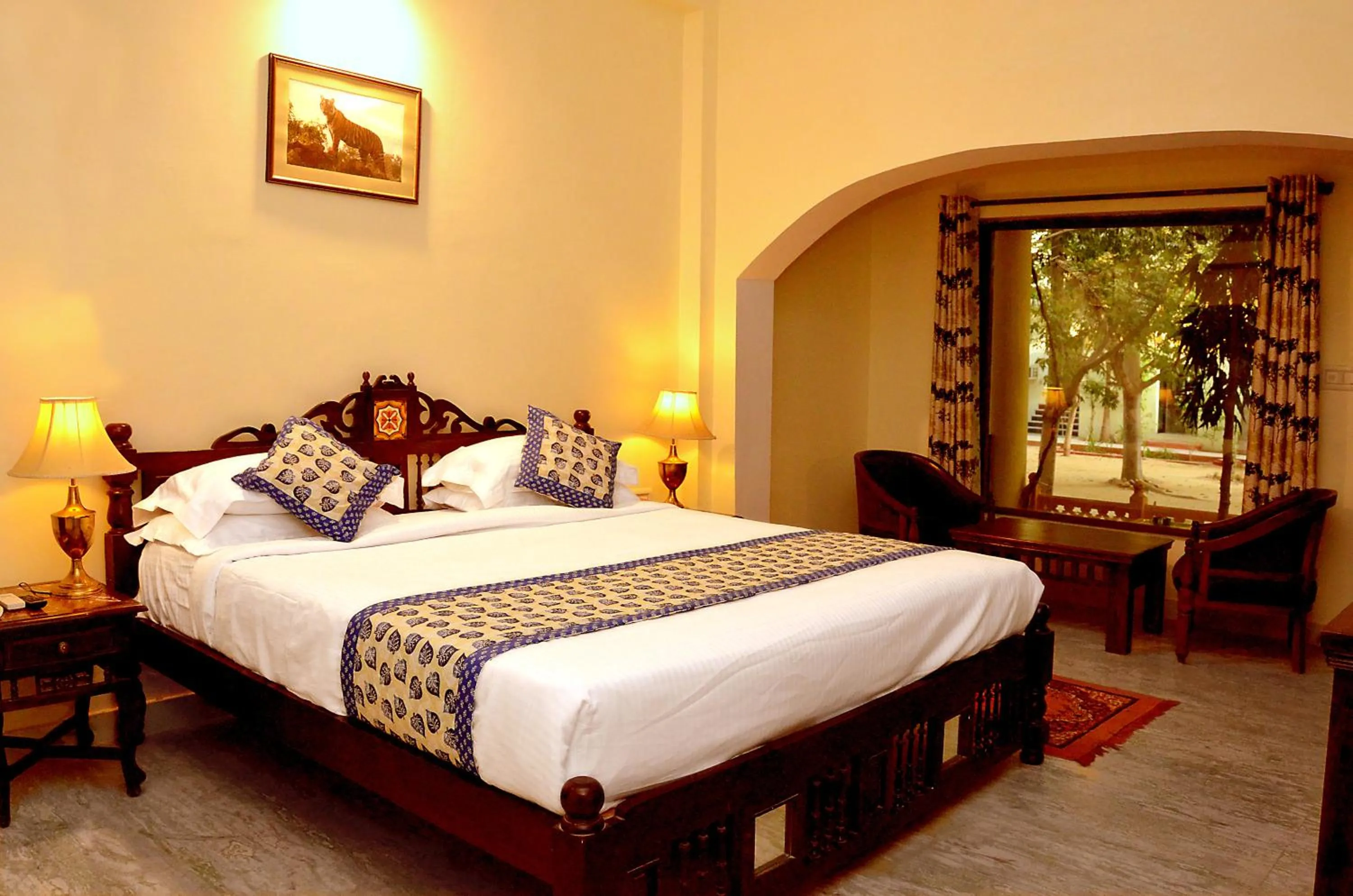 Bedroom, Bed in Raj Palace Resort