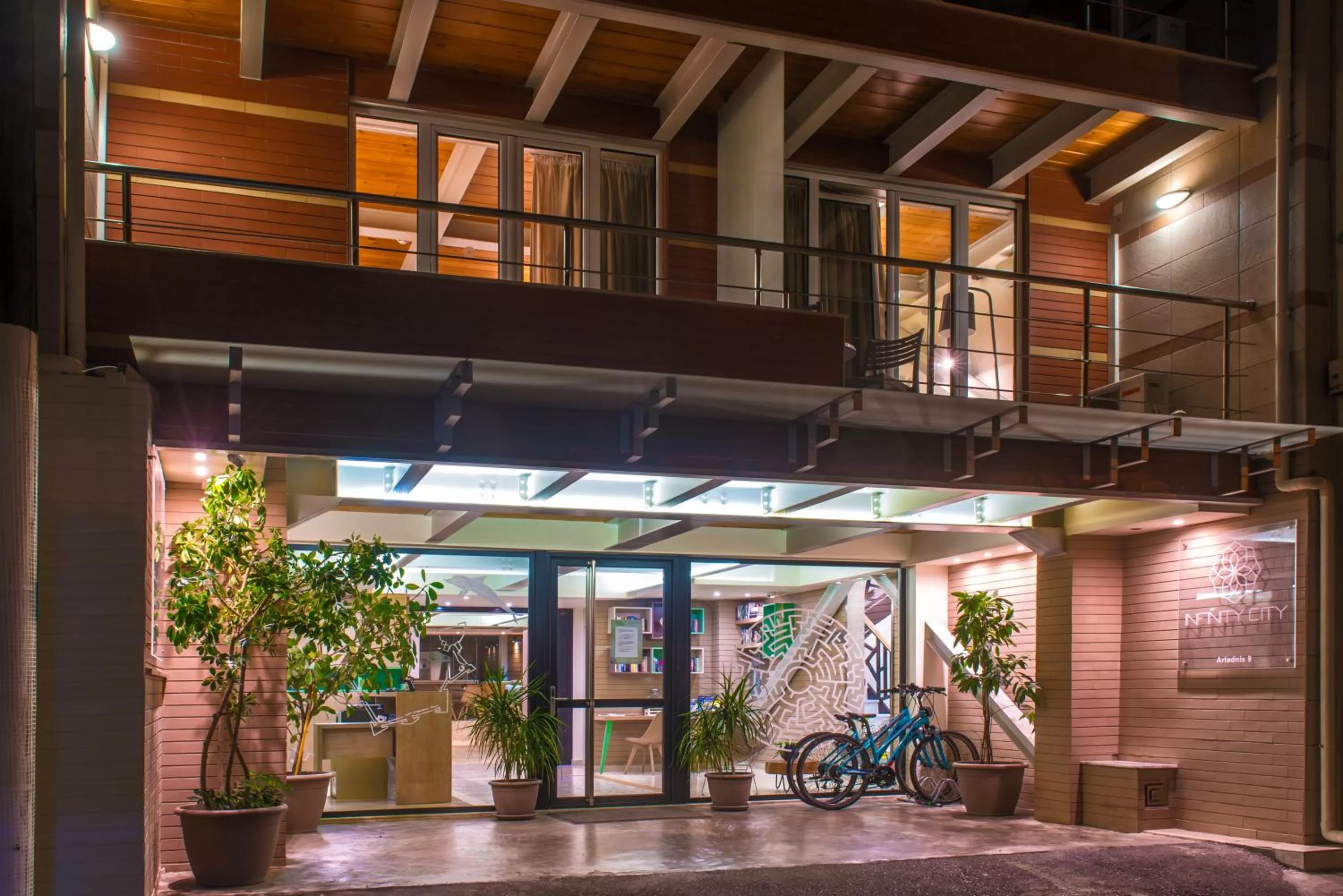 Off site in Infinity City Boutique Hotel