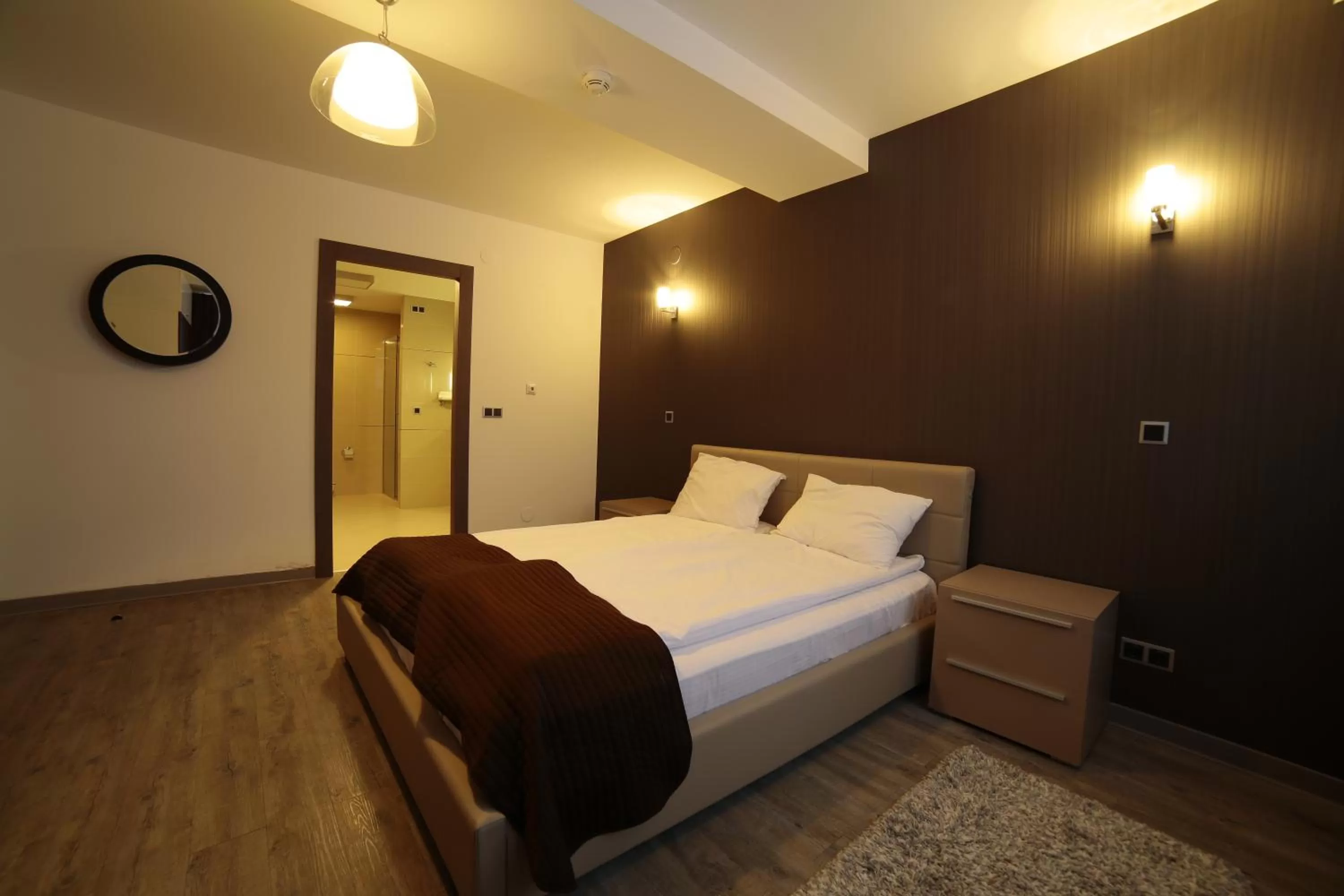 Bed in Silver Mountain Resort & Spa