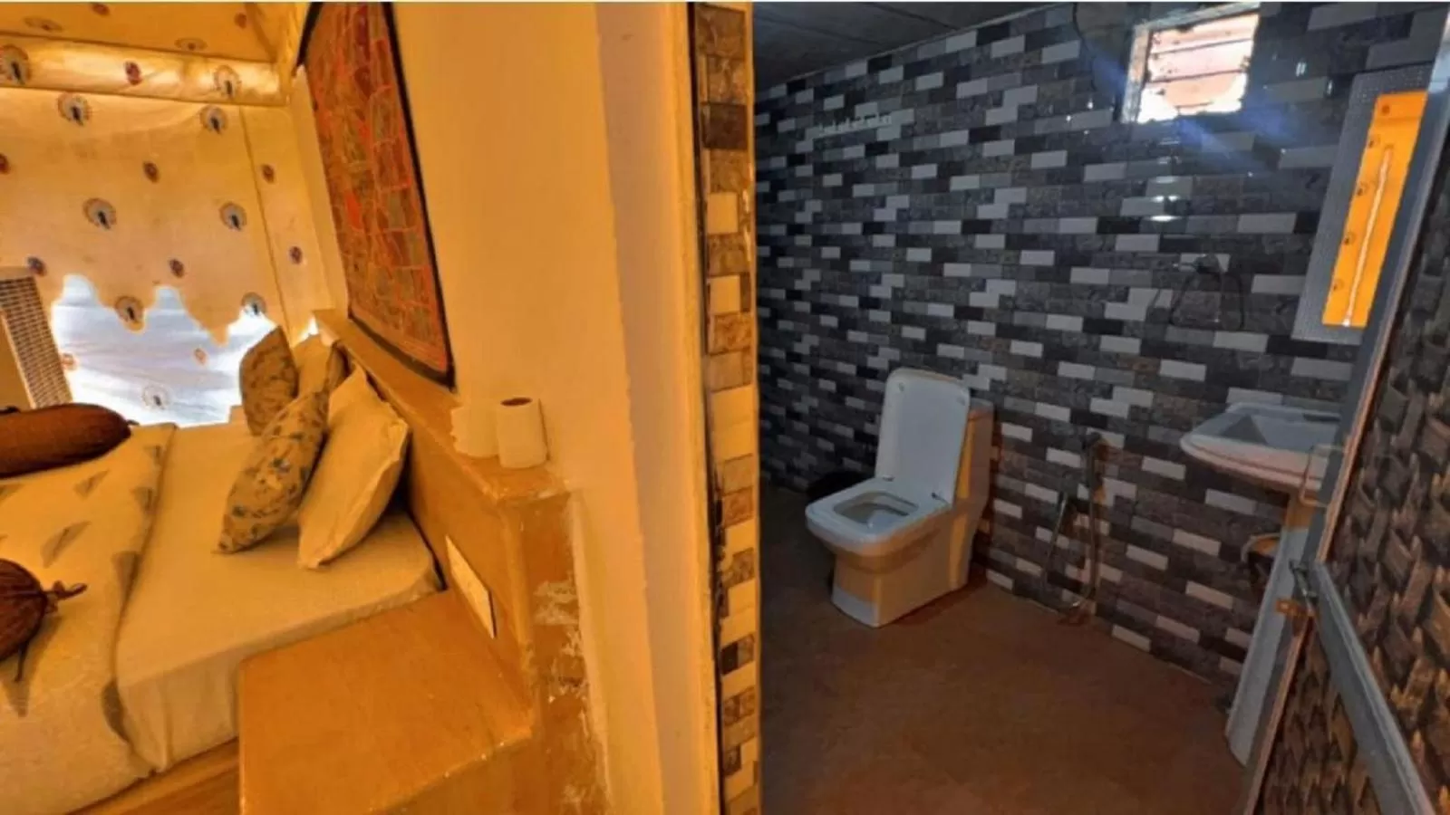 Property building, Bathroom in Rumis Desert Camp and Resort