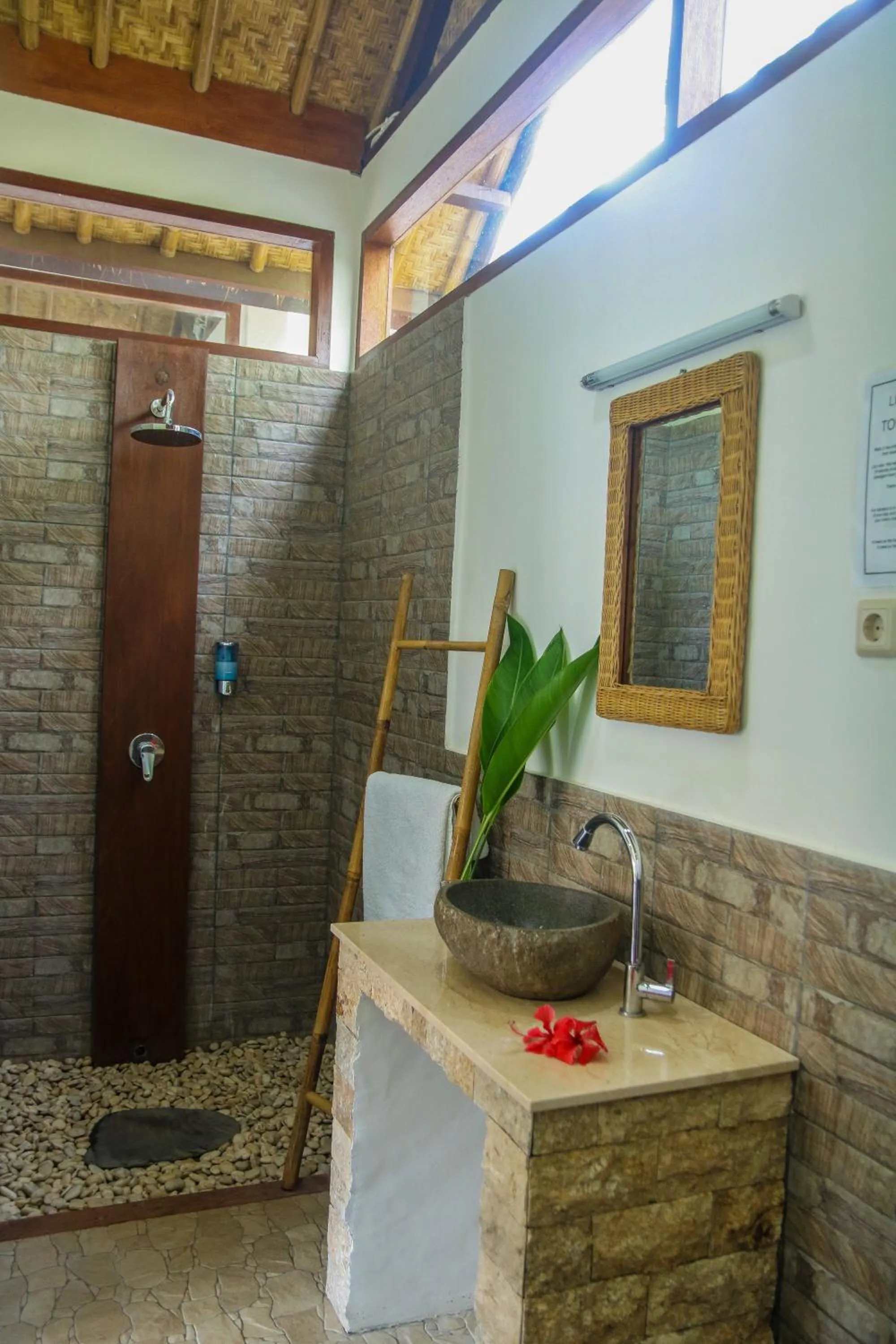 Bathroom in Cozy Cottages Lombok