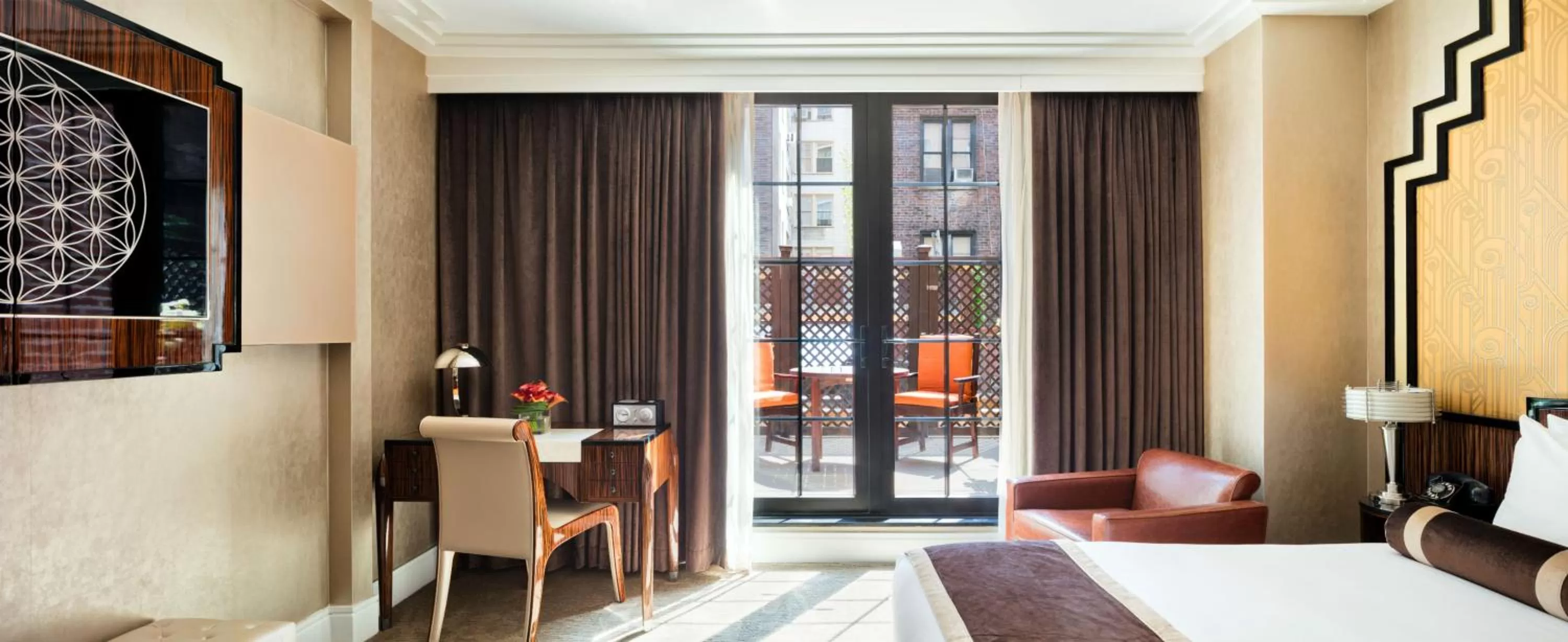 Bedroom, Bed in Walker Hotel Greenwich Village