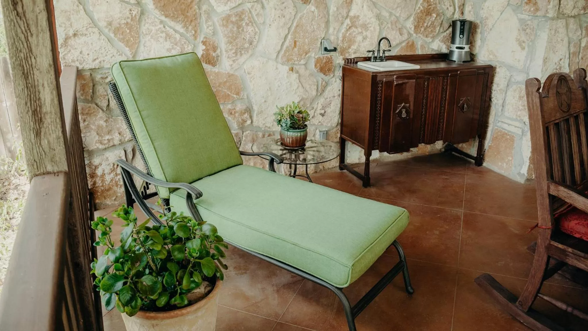 Balcony/Terrace in Casa del Rio Bed and Breakfast