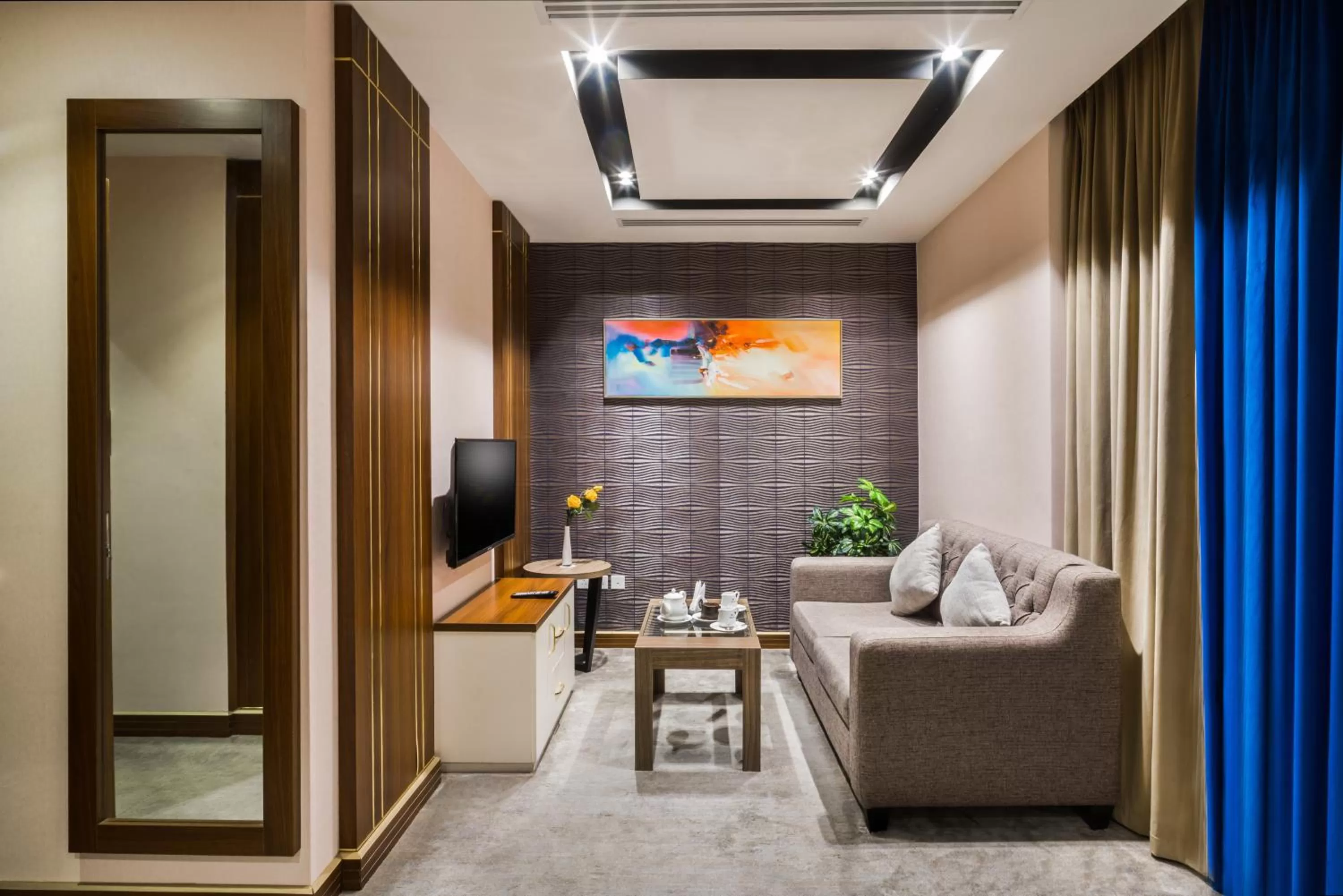 Seating area in Al Malqa Elite Hotel