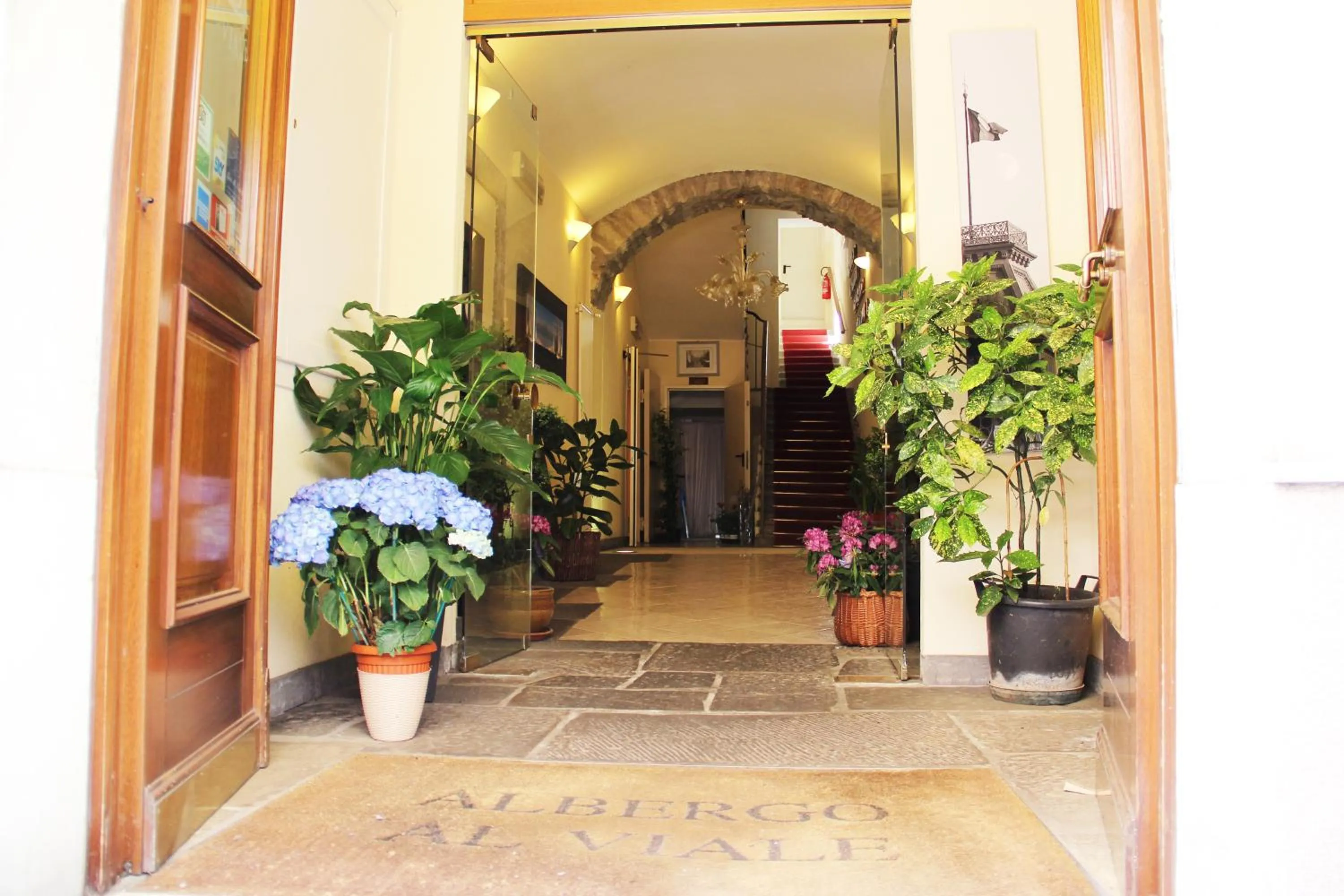 Facade/entrance in Albergo Al Viale