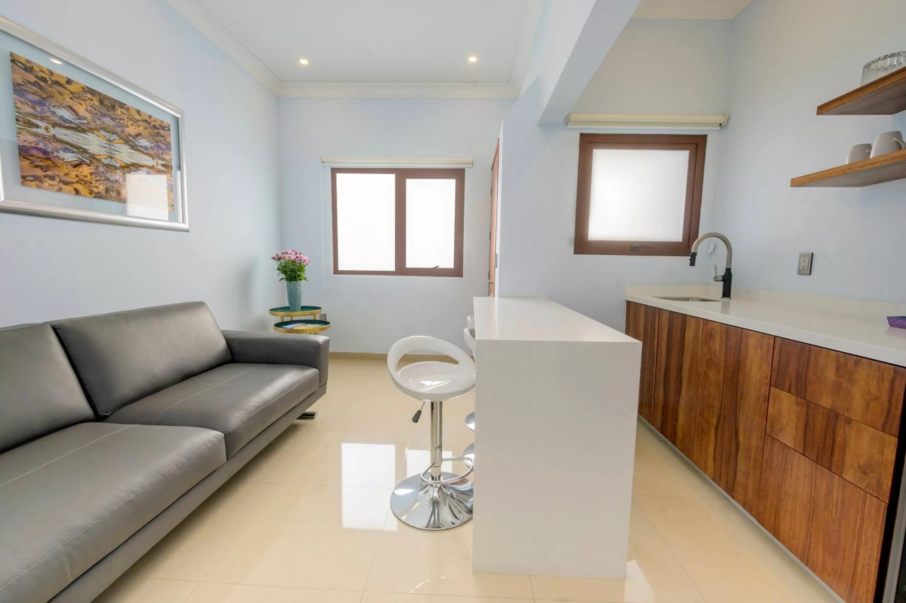 Living room in Suites de La Parra