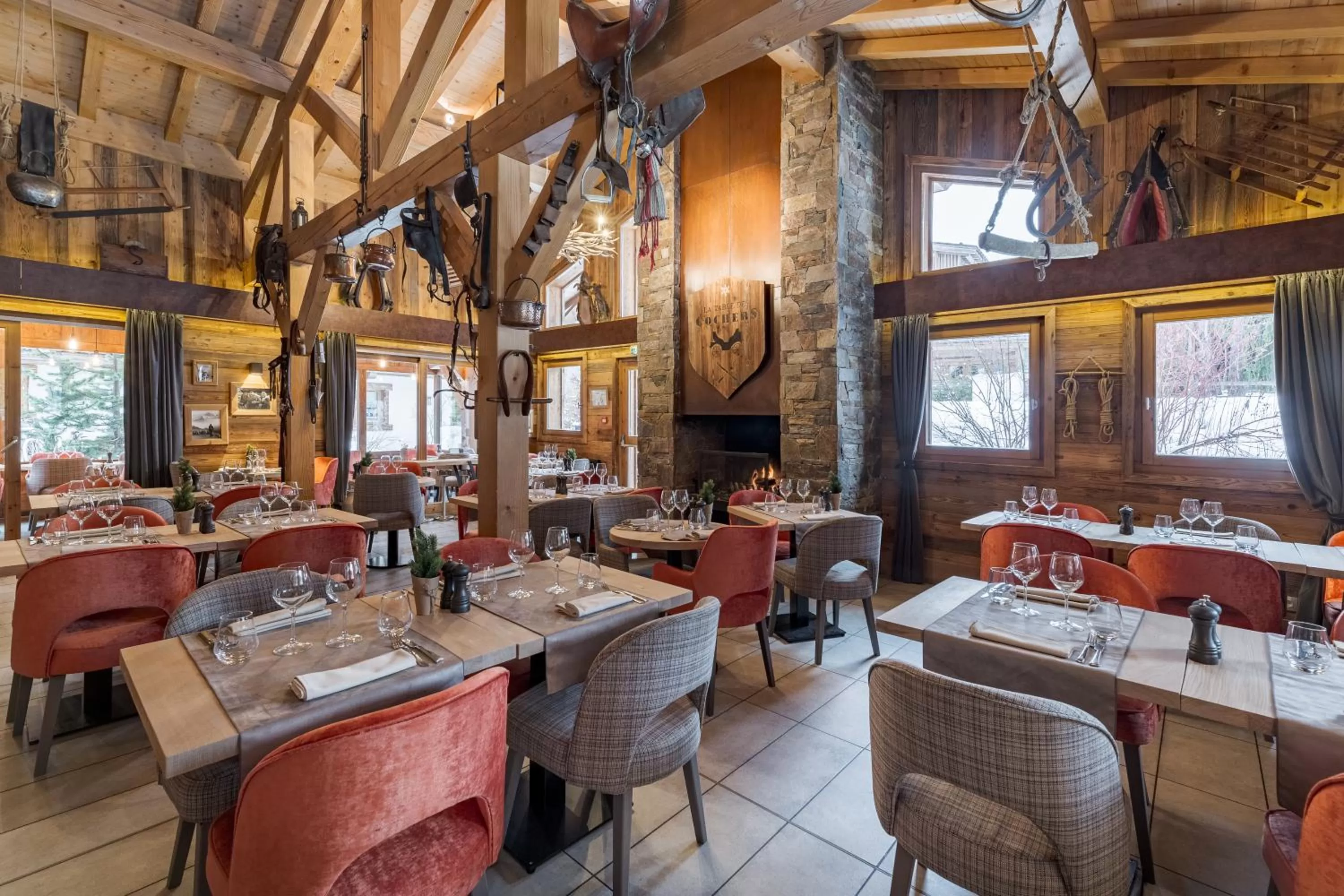 Staff in Les Loges Blanches Megève