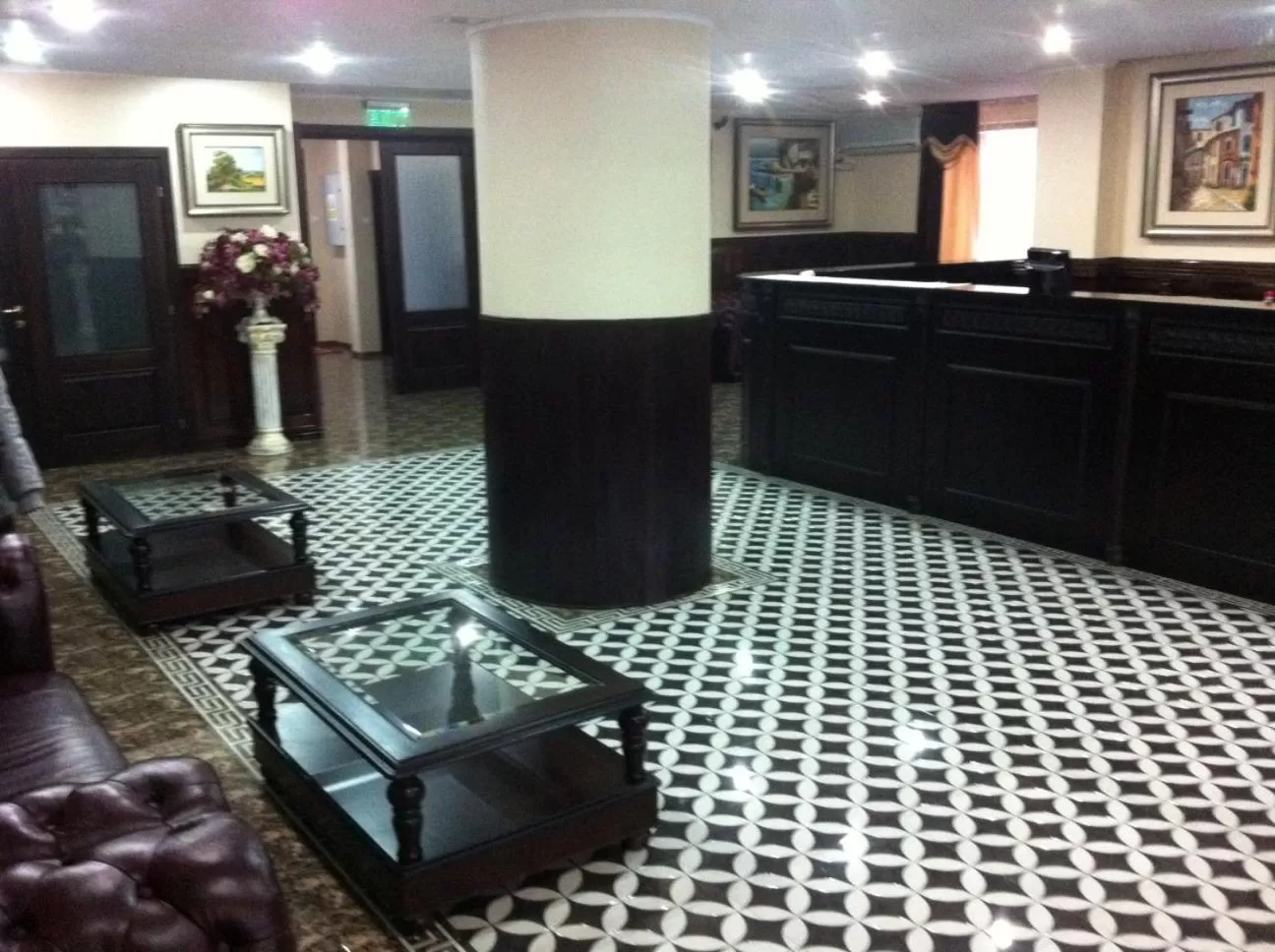 Lobby or reception in Hotel Baden