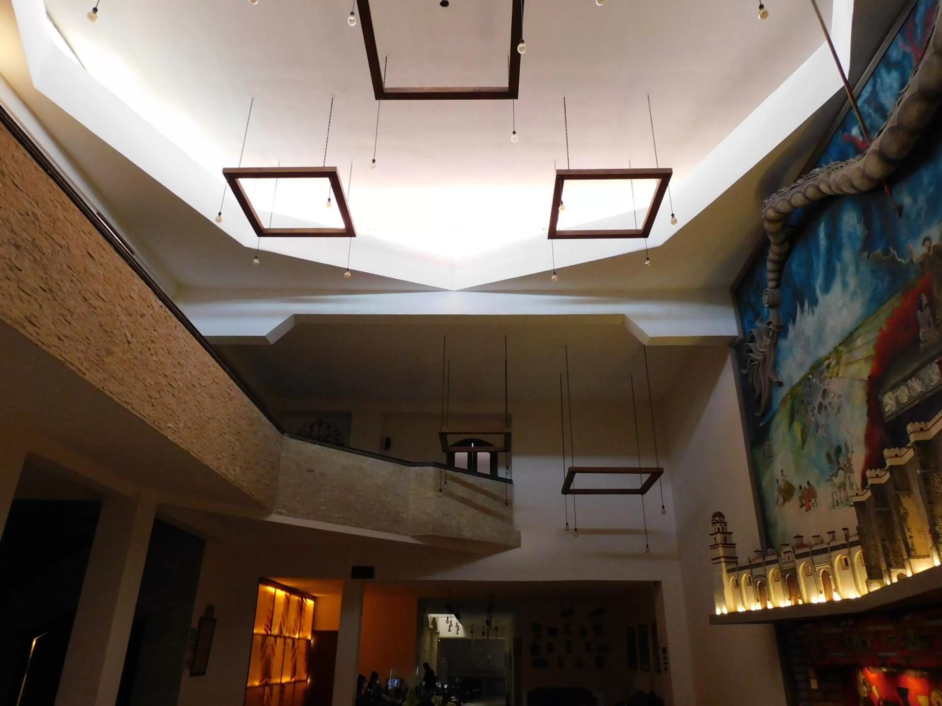 Decorative detail in Hotel Santa Rosa