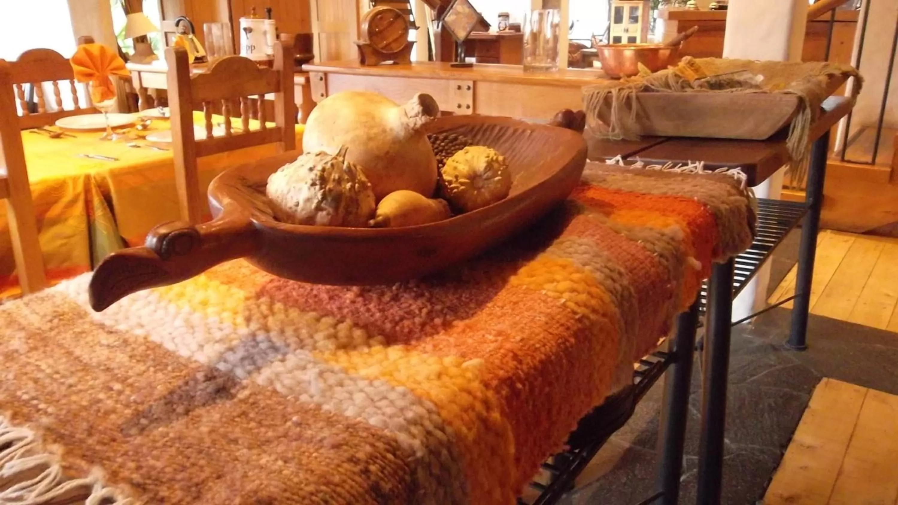 Decorative detail in Hotel Malalhue