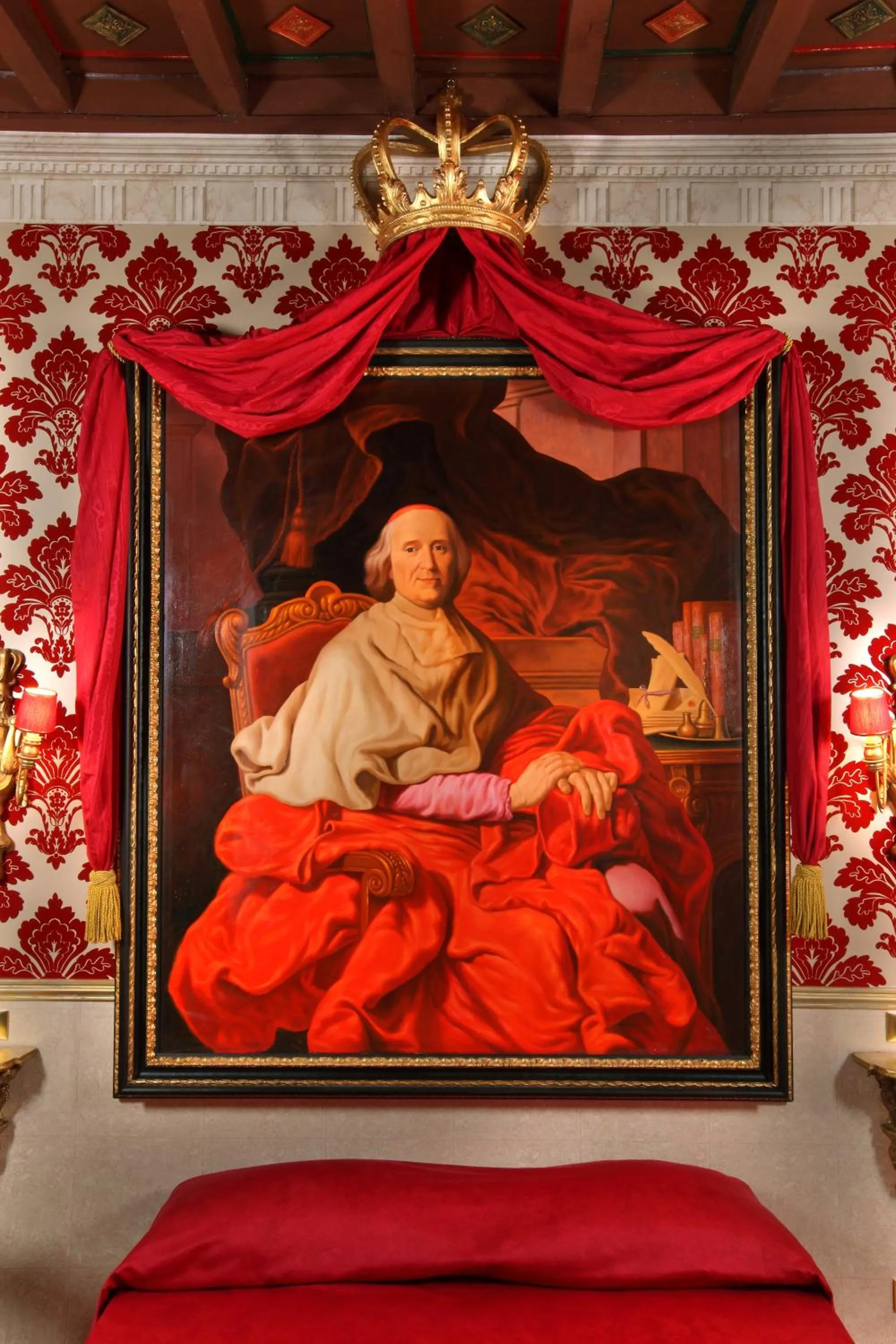 Decorative detail in Antica Dimora De Michaelis