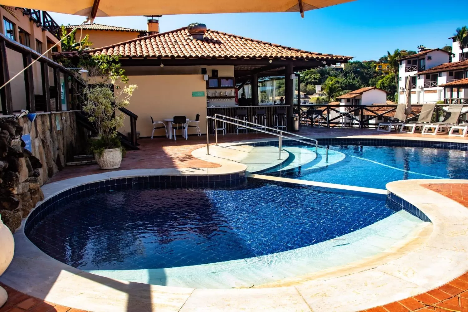 Pool view in Rio Búzios Beach Hotel