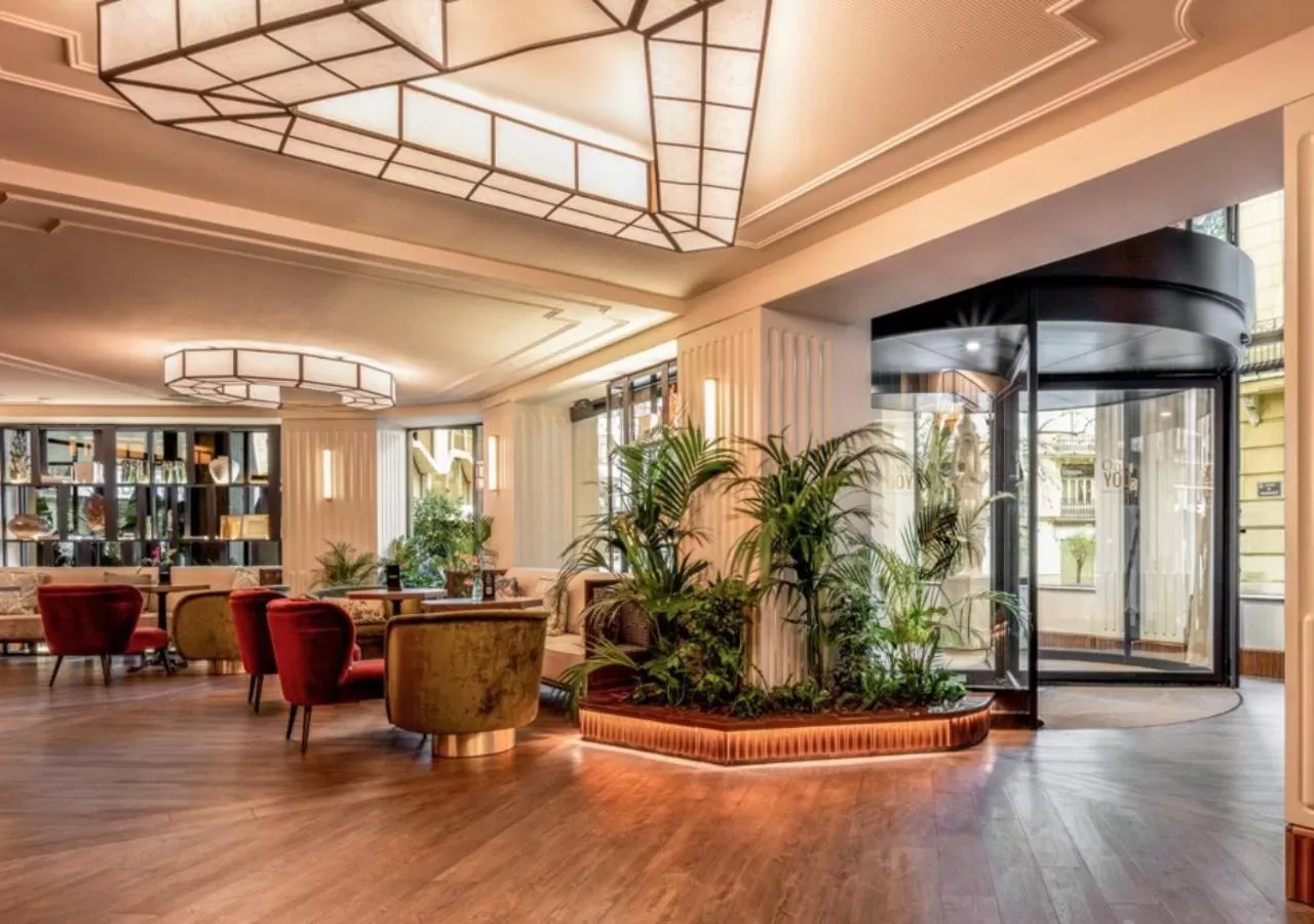 Seating area in Only YOU Hotel Valencia