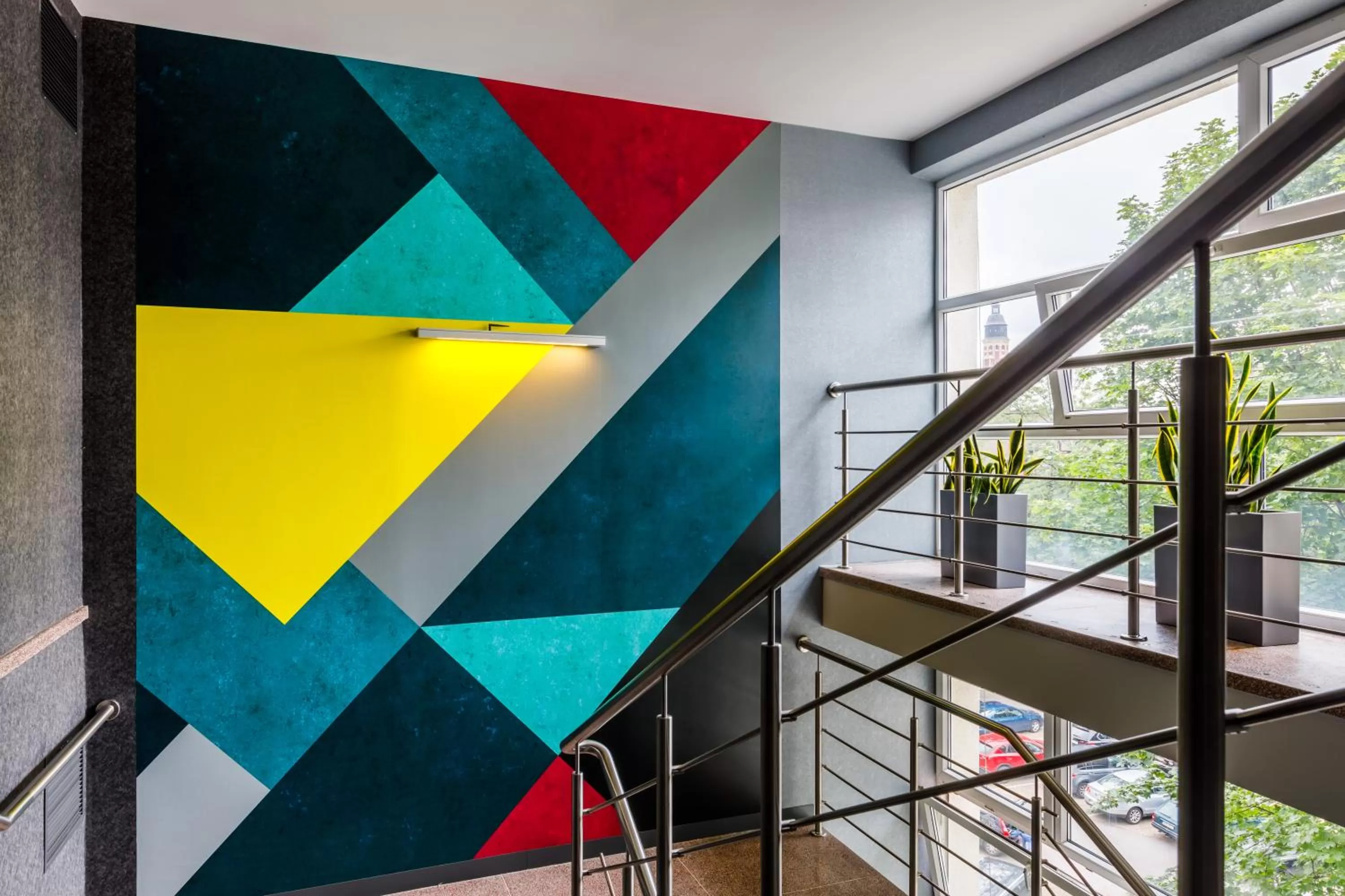 Lobby or reception in Hotel Wyspiański