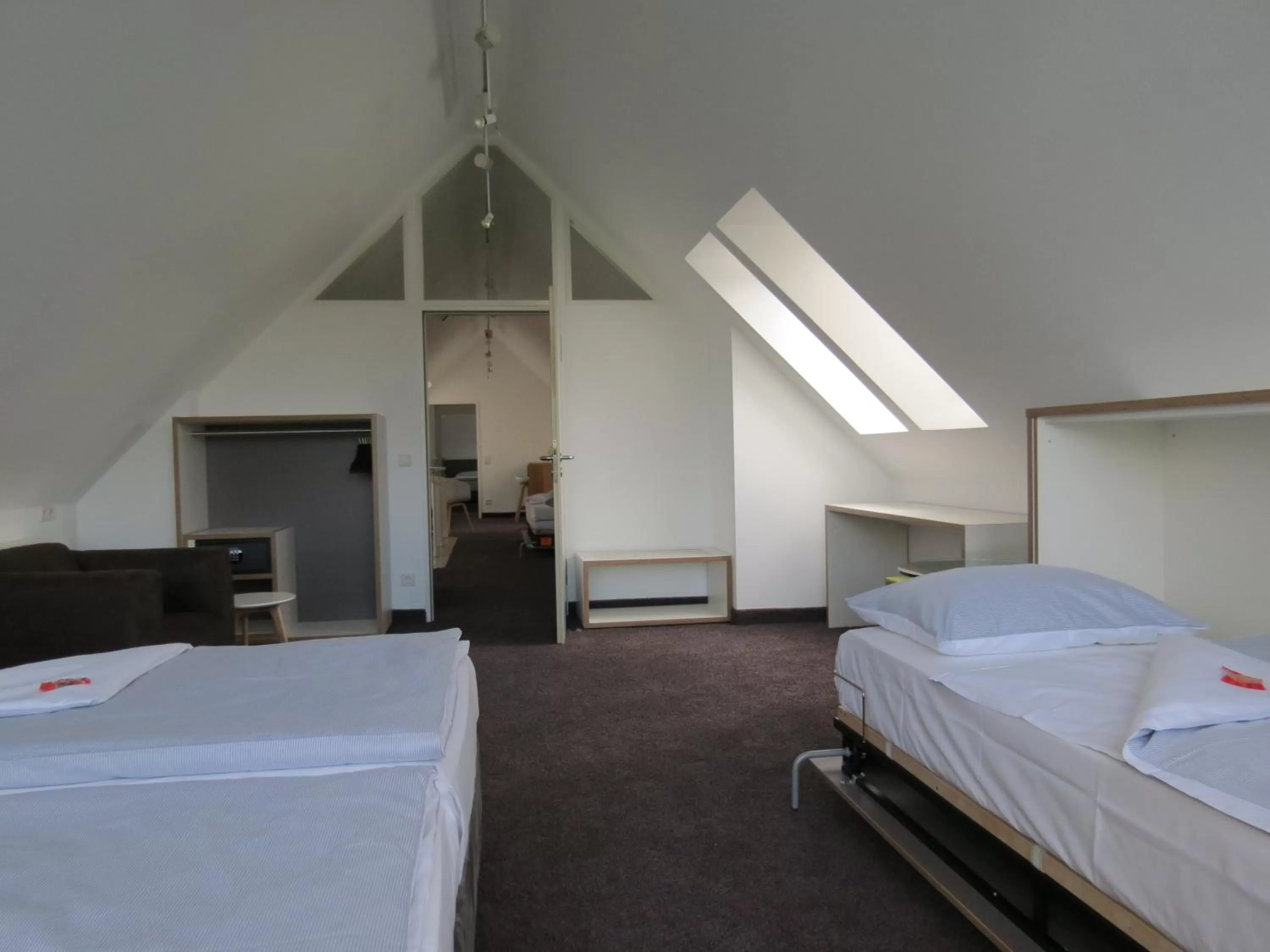 Bed in Comfor Hotel Ulm City