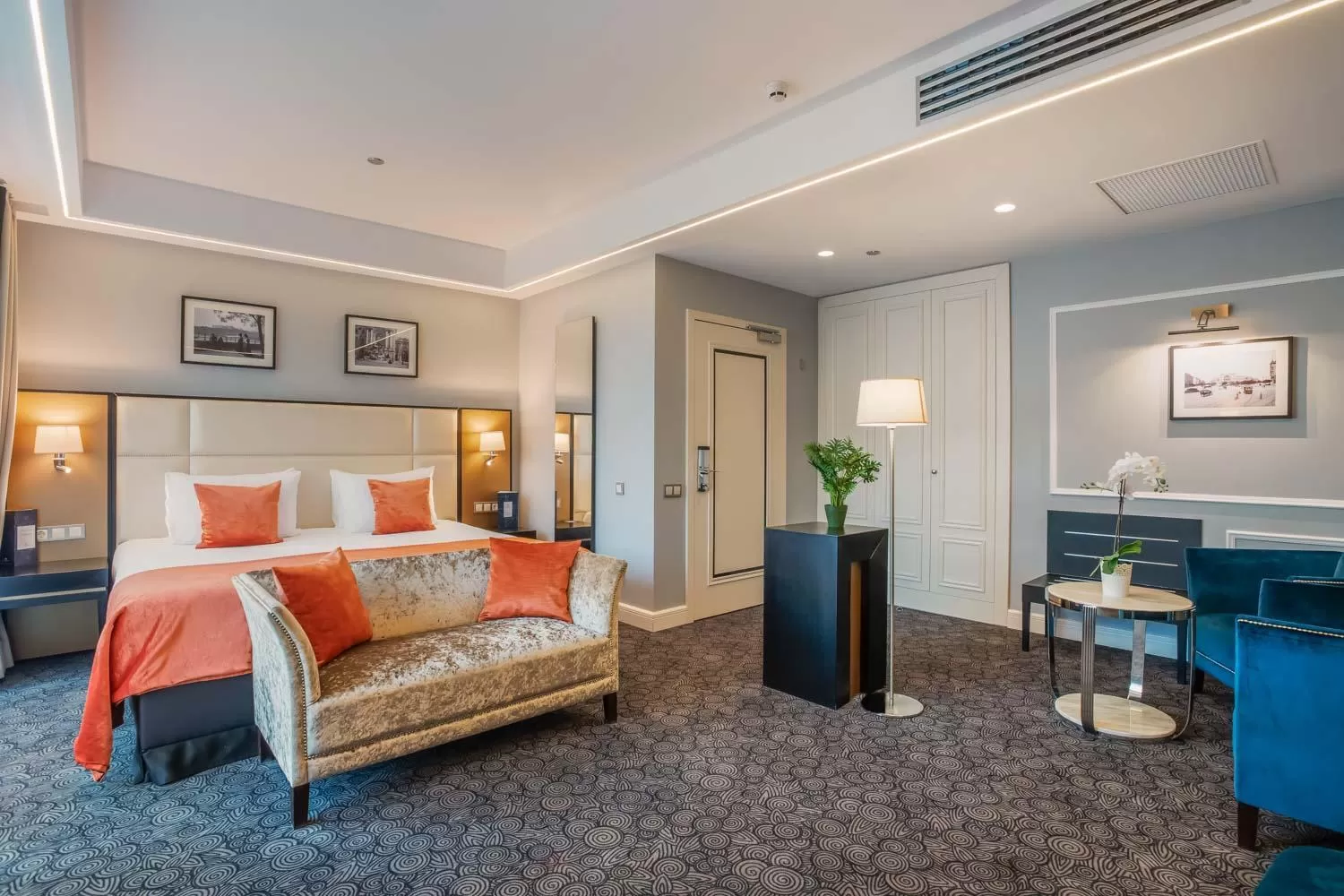 TV and multimedia, Bed in Eurostars Danube Budapest